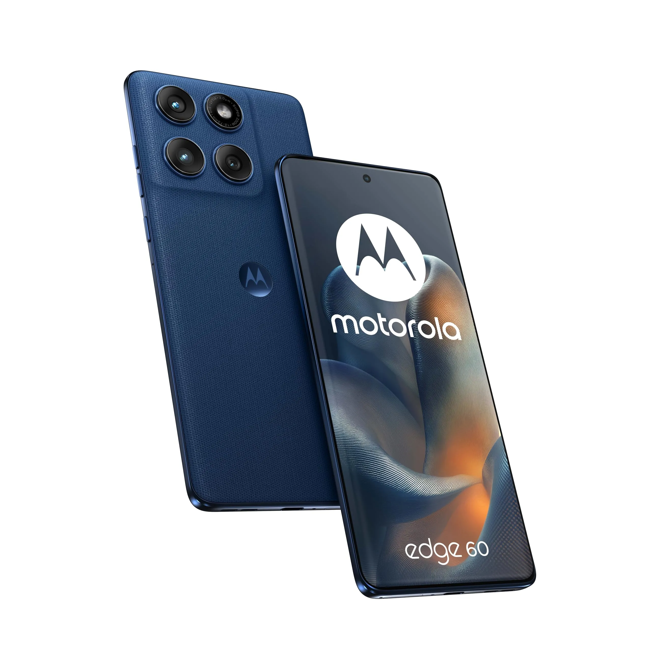 Motorola edge 60 con Moto AI (8/512GB, Fotocamera 50+50+10MP, selfie 50MP, Display 6.67" pOLED 120Hz, MediaTek Dimensity 7300, batteria 5100mAh, ricarica 68W, Android 15), Gibraltar Sea