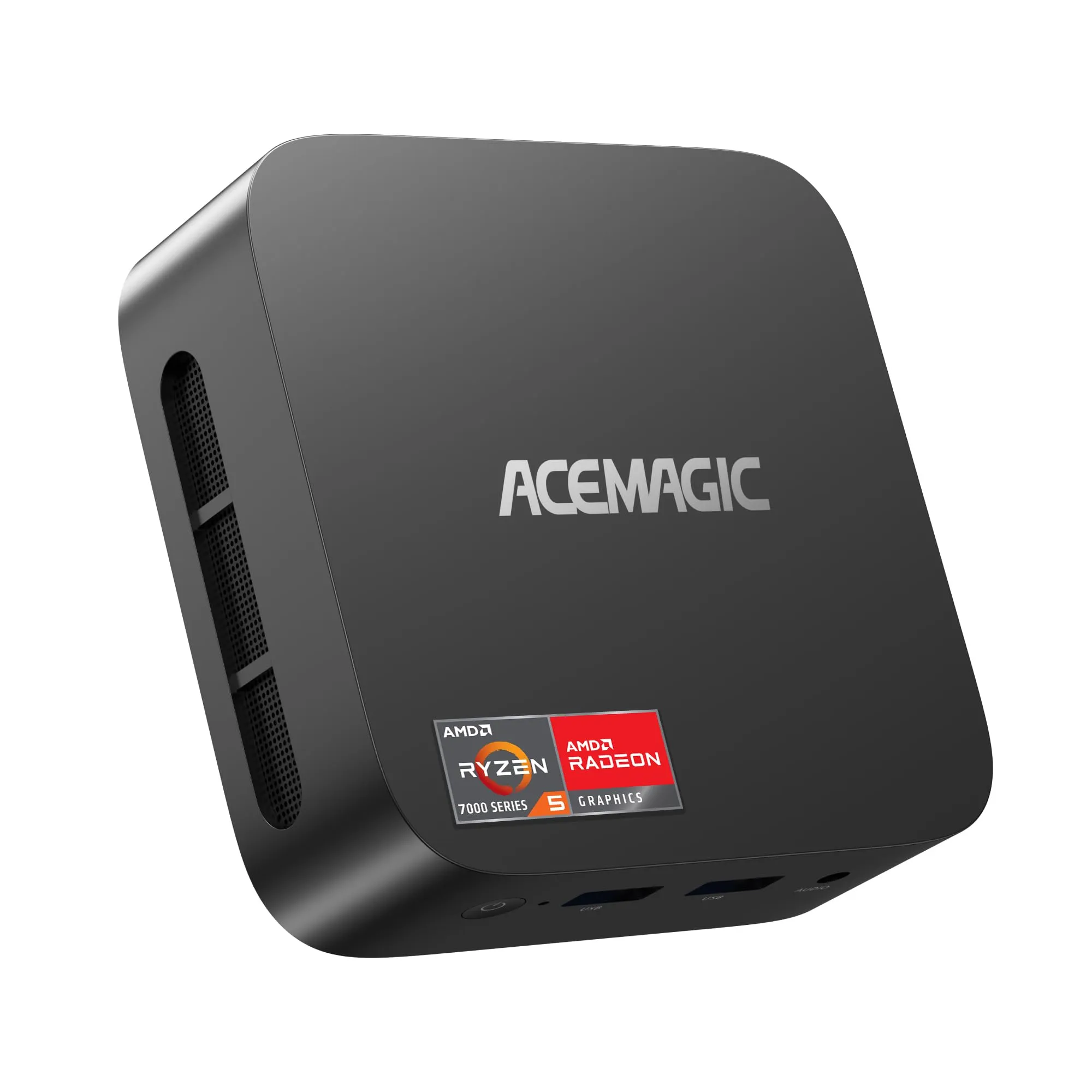 ACEMAGIC Kron Mini K1 Mini PC, AMD Ryzen 5 7430U (6C/12T, Fino a 4.3 GHz), Mini Computer 16GB DDR4 RAM 512GB M.2 2280 SSD,AMD Radeon Graphics 1800MHz, BT 5.2/WIFI 6/per Ufficio, Studio,Business