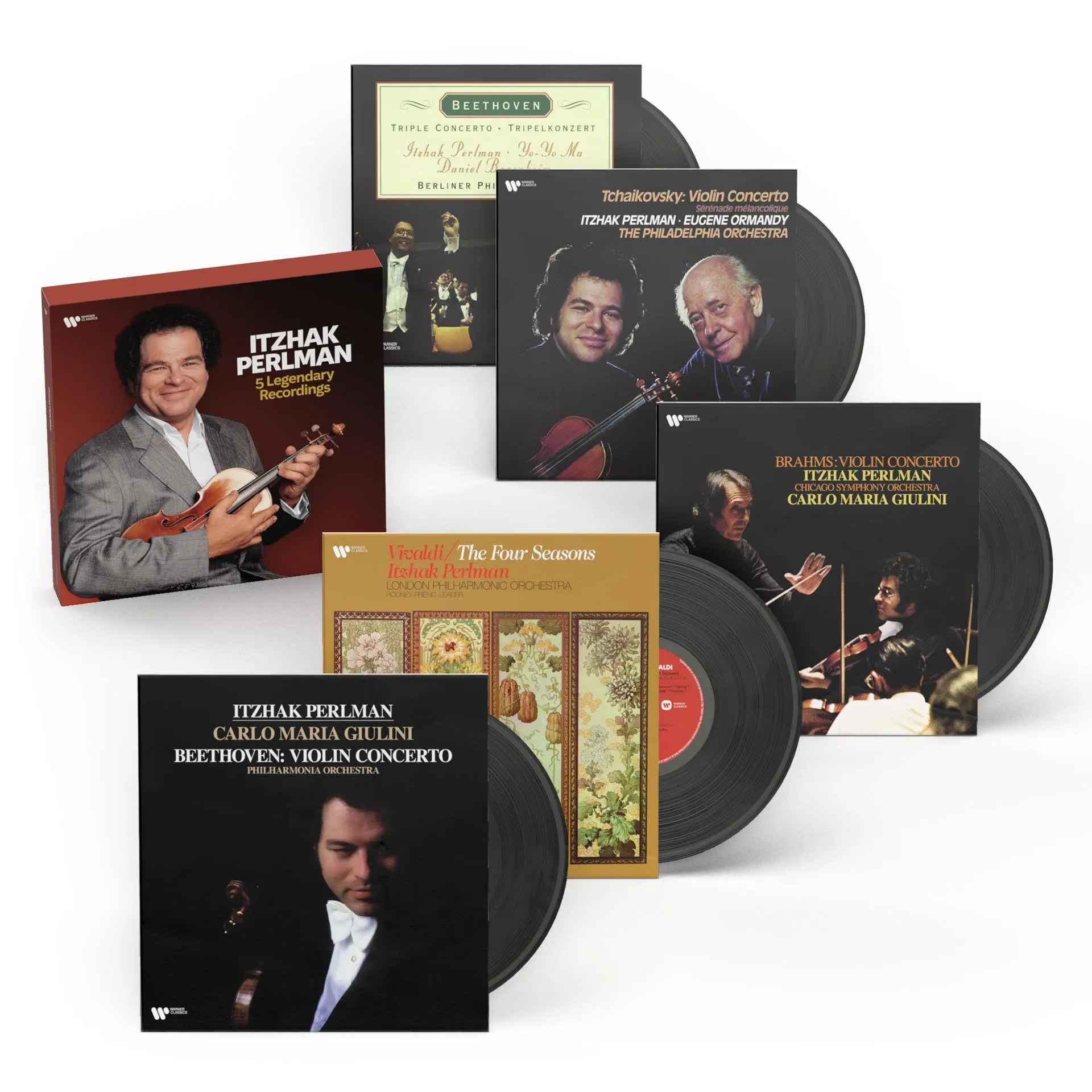 5LP box - Legendary Recordings on LP