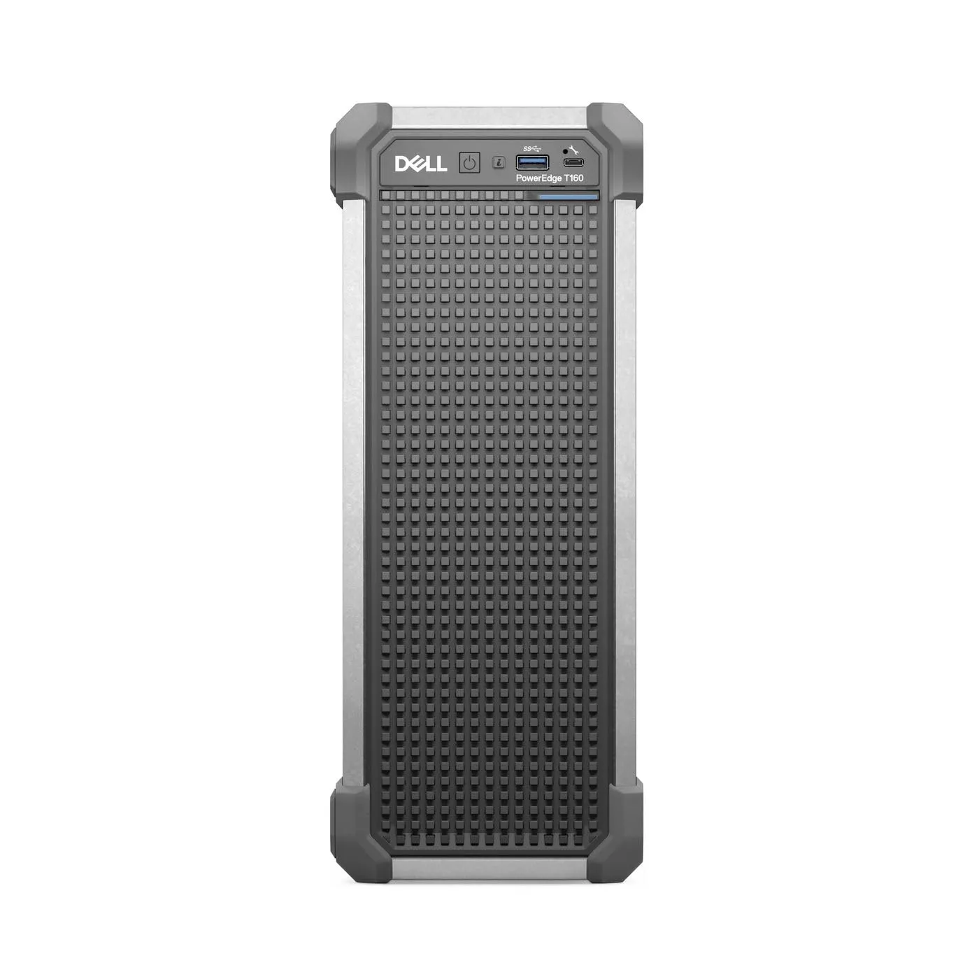 Dell PowerEdge T160 - Server - Compact Tower - 1-Weg - 1 x Xeon E-2414 / 2.6 GHz - RAM 16 GB - HDD 2 TB - G200eW - 1GbE - kein Betriebssystem - Monitor: keiner - Schwarz - BTP - Dell Smart Value, Del