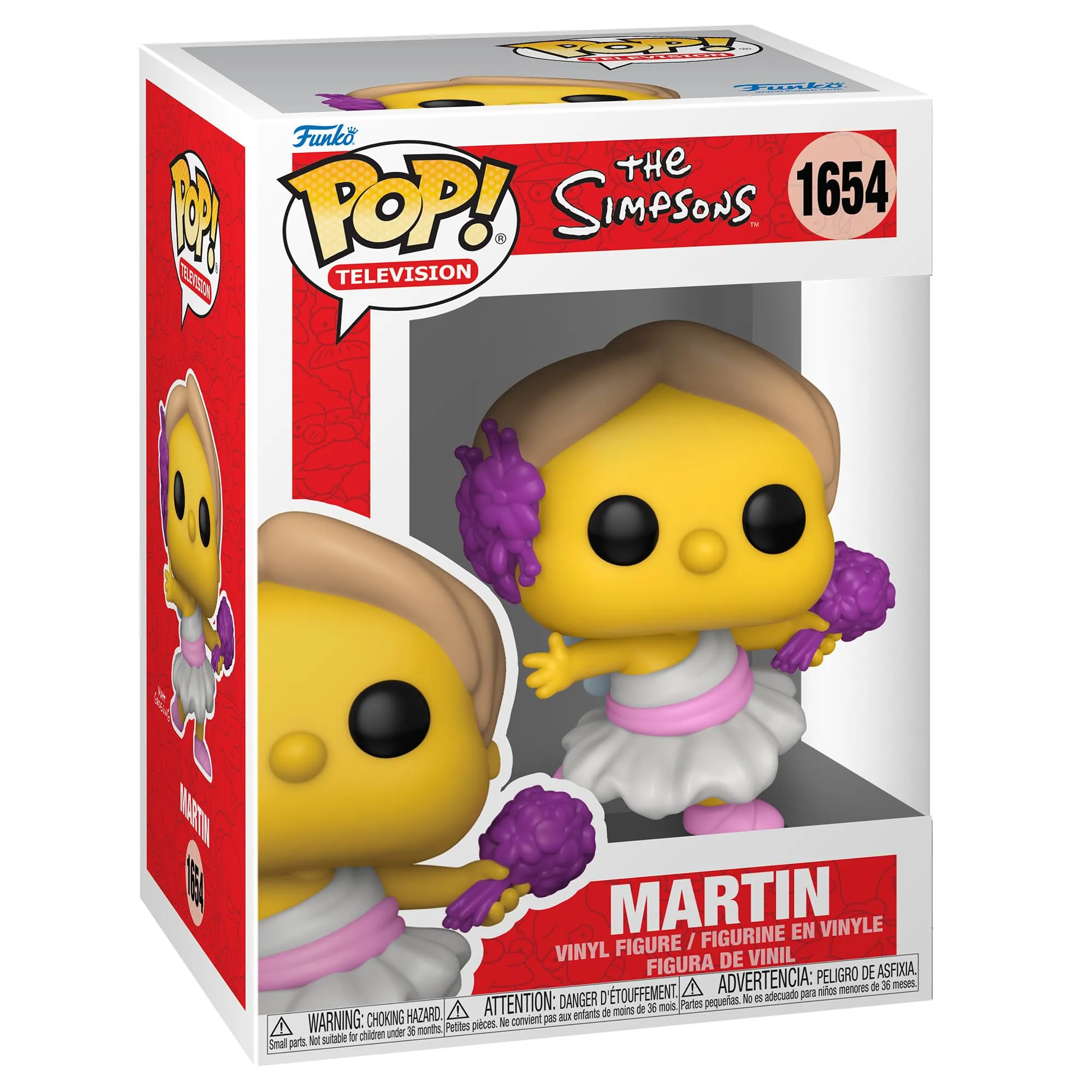 Funko POP! TV: Simpsons 0 - Martin Prince As Calliope - The Simpsons - Figura in Vinile da Collezione - Idea Regalo - Merchandising Ufficiale - Giocattoli per Bambini e Adulti - TV Fans