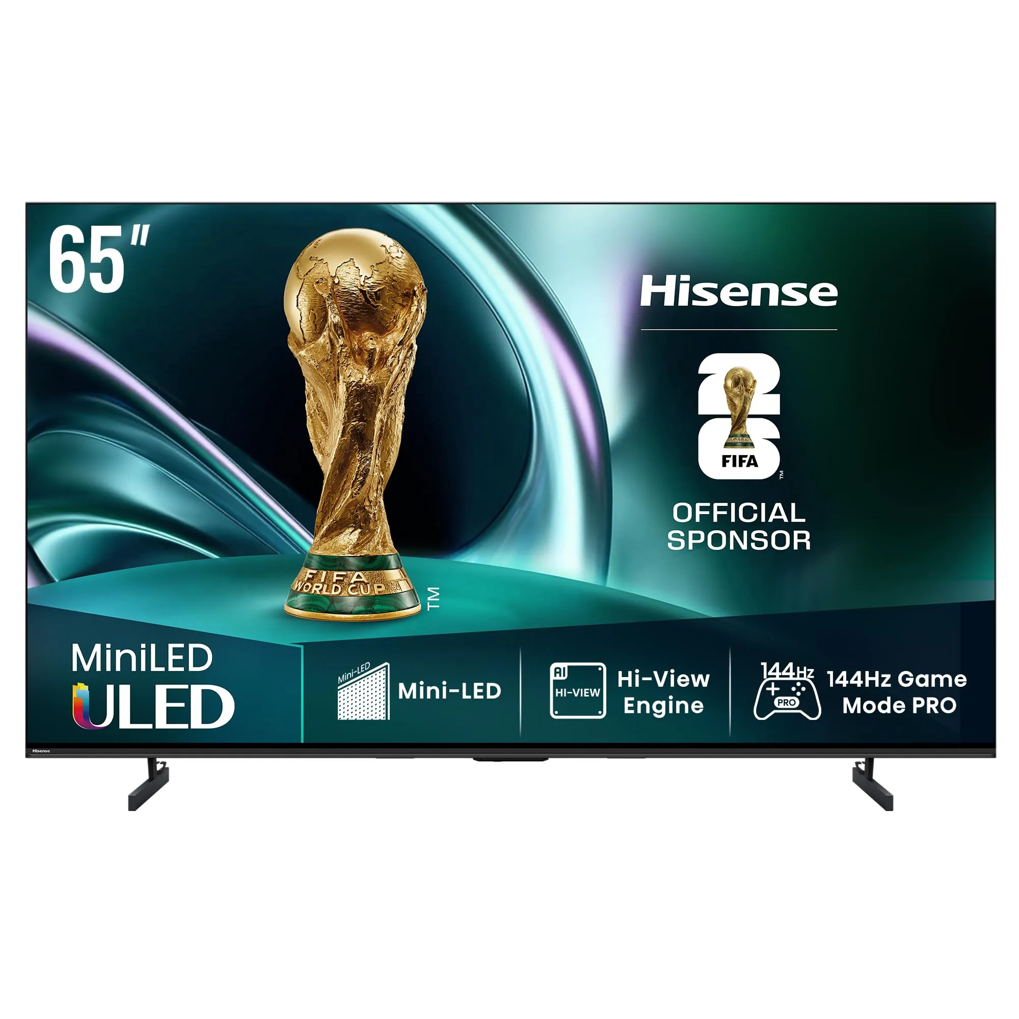 Hisense 65U7Q 165,1 cm [65] 4K Ultra HD Smart TV Wi-Fi Nero 500 cd/m? (Hisense 65U7Q TV 165,1 cm [65] 4K Ult)