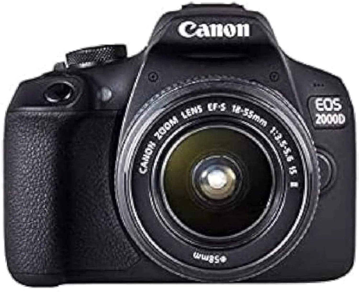 Canon EOS 2000D 18-55 IS SEE Fotocamera, Nero