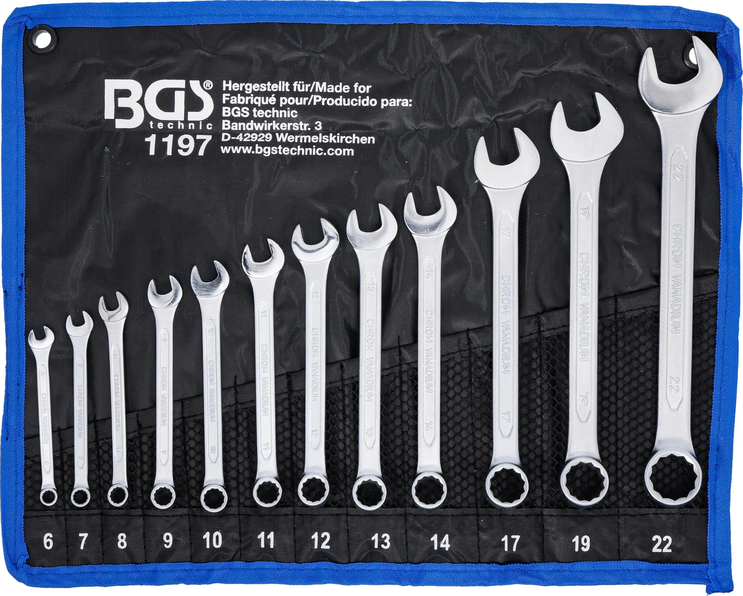Bgs Technic Pro+ Din 3SingleSingle3A - Set Di Chiavi Combinate, 6-22 Mm, Confezione Da Single2