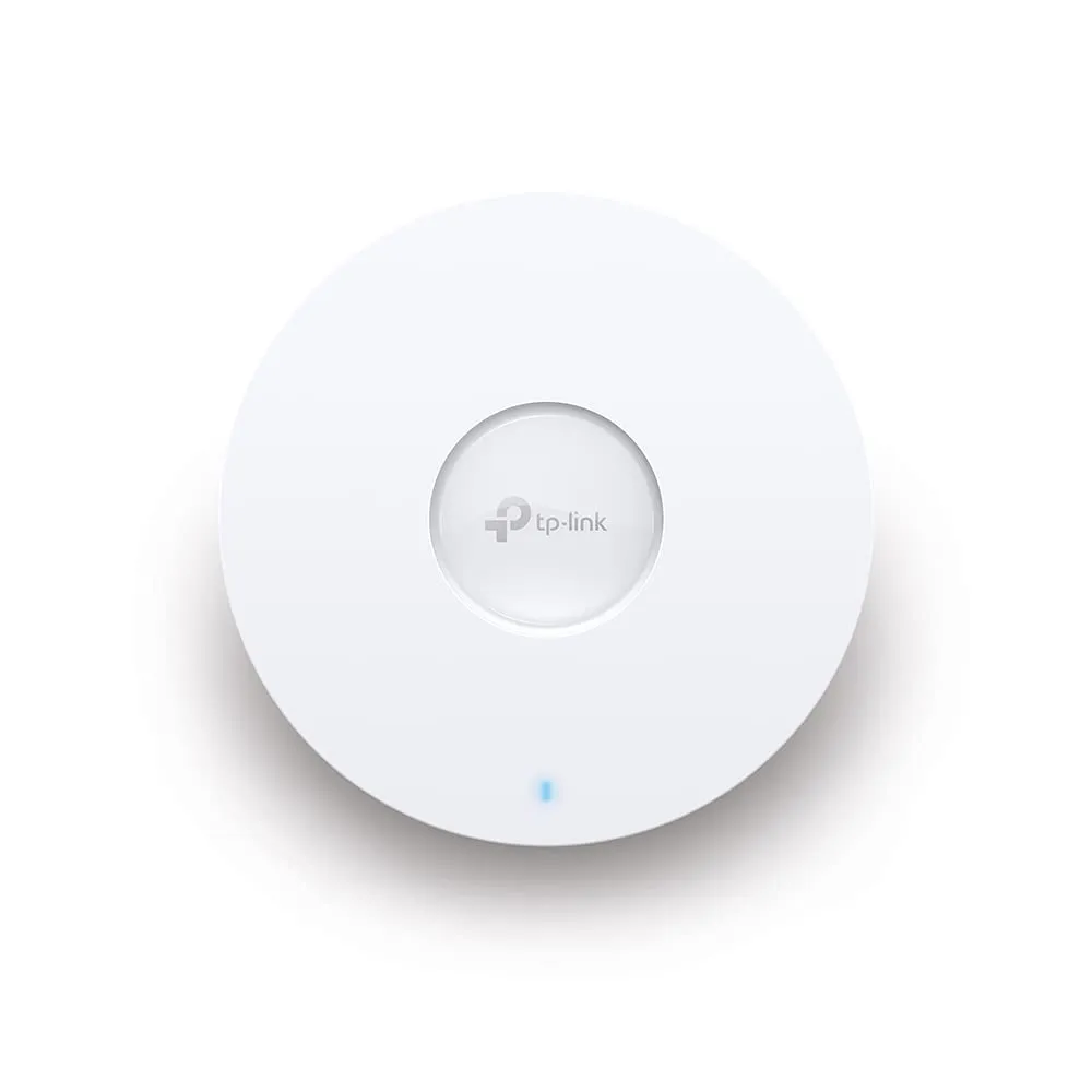 TP-Link EAP610 AX1800 Gigabit Dual Band WiFi 6 WLAN Access point (Dualband 1775 Mbit/s, Omada SDN, gestione centrale, 1 porta Gigabit, roaming wireless senza interruzioni, PoE/DC), bianco