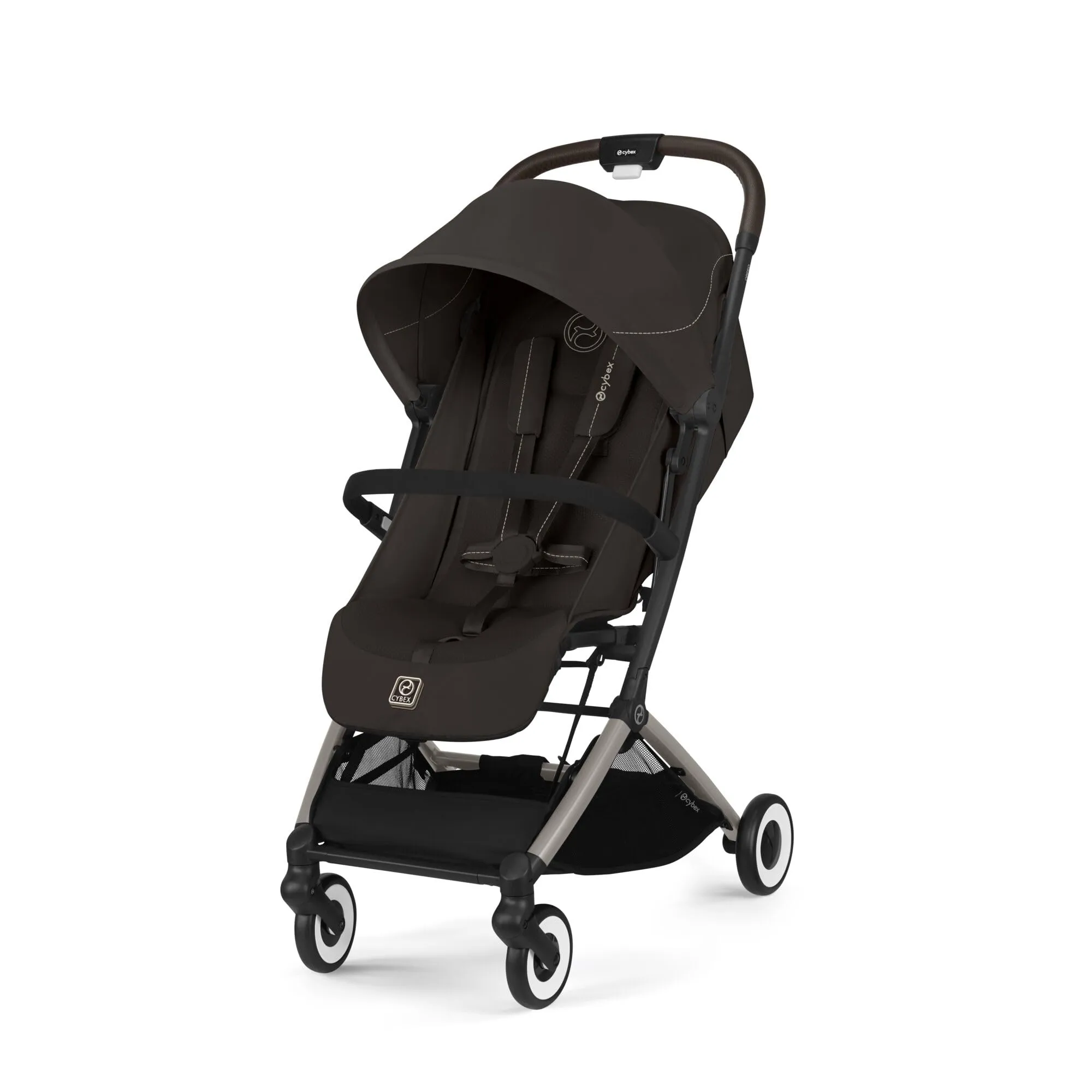 CYBEX - Poussette ultra compacte et confortable - ORFEO - 4 roues - Chocolate Brown
