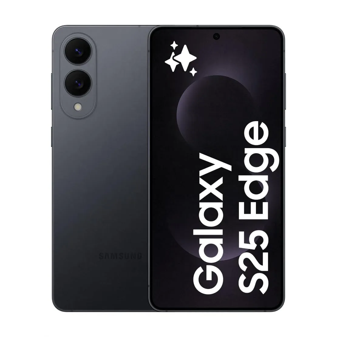 Samsung Galaxy S25 Edge, Smartphone AI, 3 anni di Garanzia del produttore, Display 6.7'' QHD+ Dynamic AMOLED 2X, Fotocamera 200MP, RAM 12GB, 256GB, 3.900 mAh, Titanium Jetblack [Versione italiana]