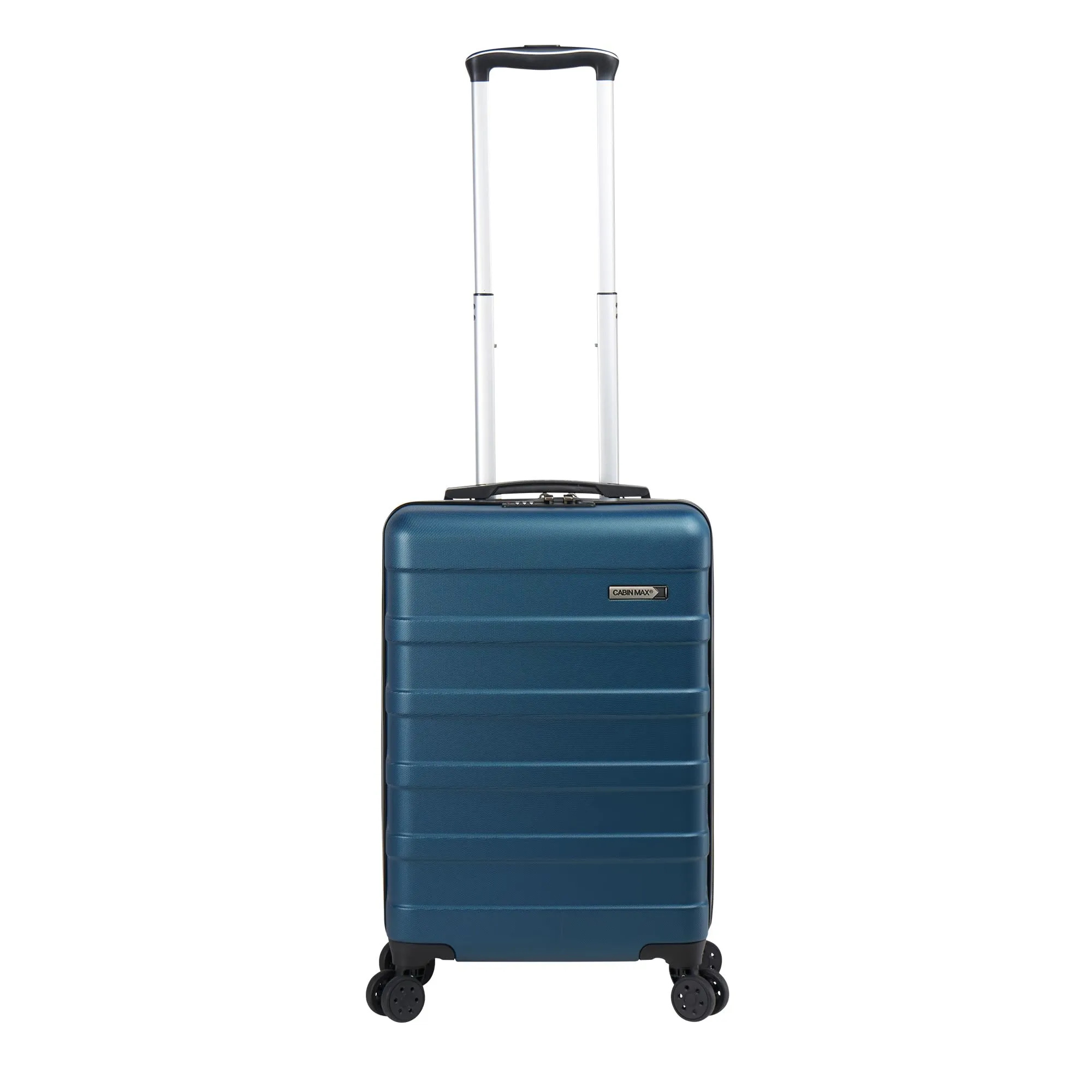 Cabin Max Anode 55x35x25 Valigia Viaggio Aereo Bagaglio a Mano, Leggero Trolley a guscio rigido, Serratura integrata - ITA, Air France, KLM -44L