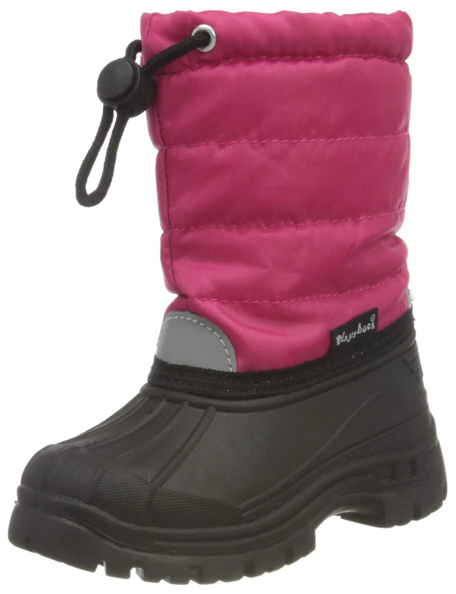 Playshoes Winter-bootie, Stivali da Neve Unisex - Bambini e ragazzi, Pink, 22/23 EU
