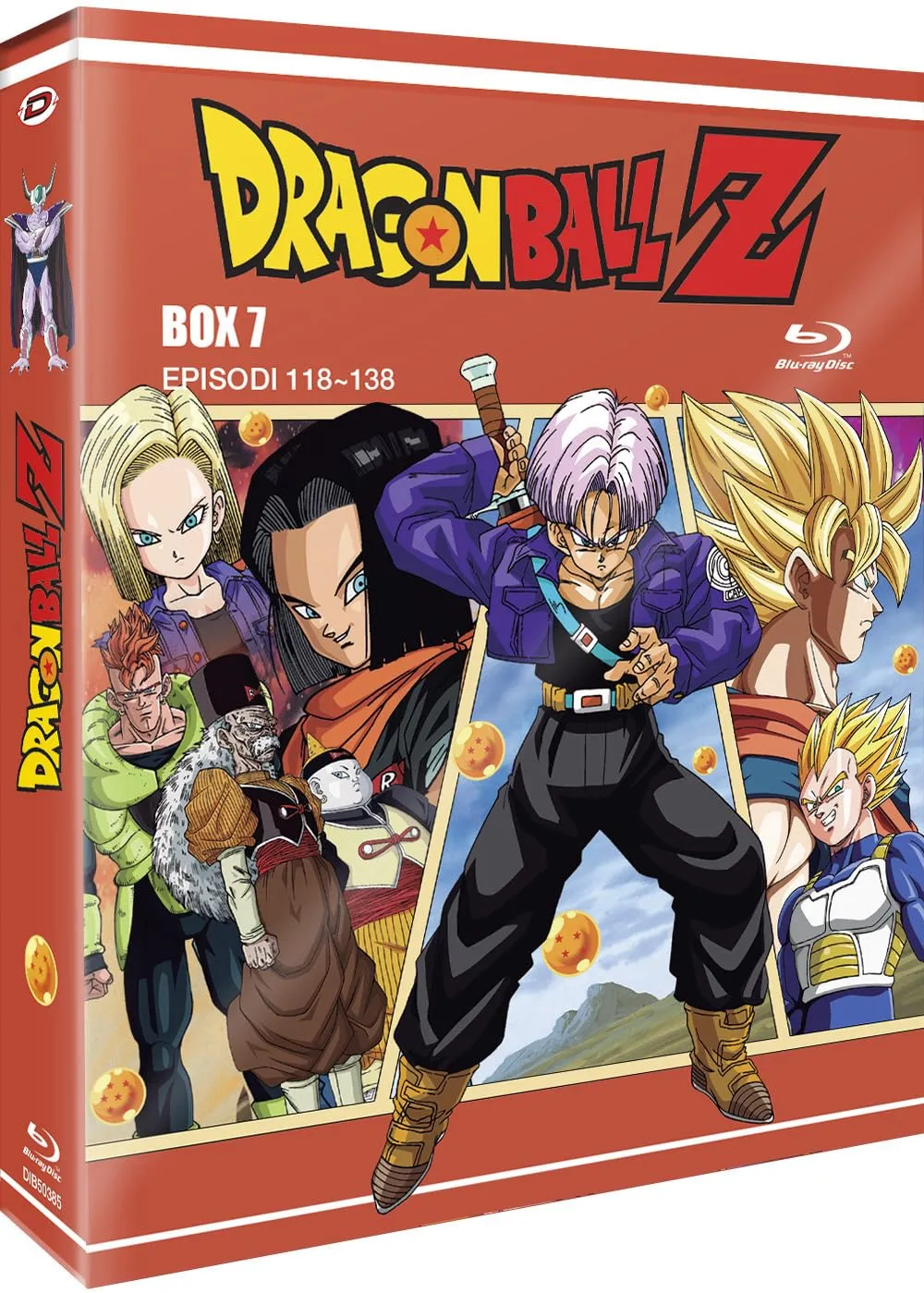 Dragon Ball Z Box #07 (3 Blu-Ray) (Eps.118-138)