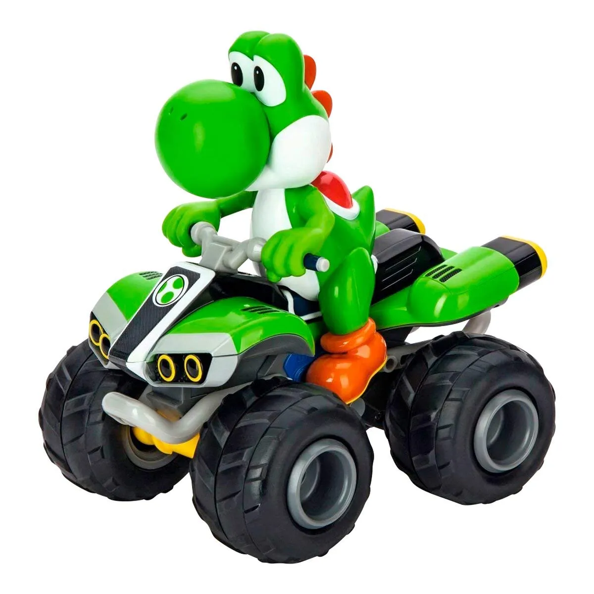 Carrera - 370200997X RC Mario Kart, Yoshi - Quad, Multicolore