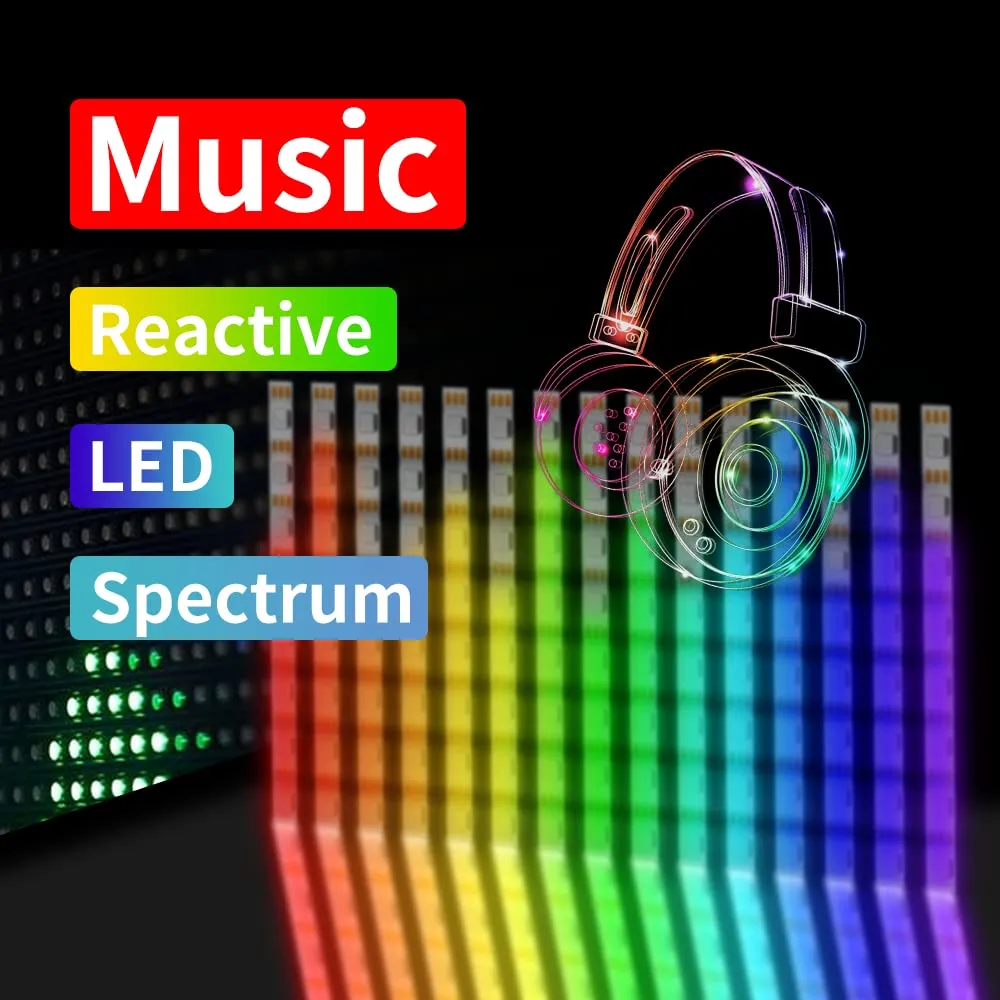 Jun-Saxifragelec Striscia LED, 1 m, 144 LED, WS2812B, 5 V, indirizzabile individualmente, flessibile, PCB nero, IP65, impermeabile (bianco, interno)