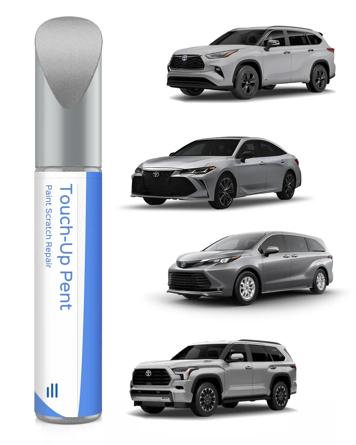 040 Super White/Ice Cap penna vernice per Toyota – Corrispondenza esatta per chip e graffi