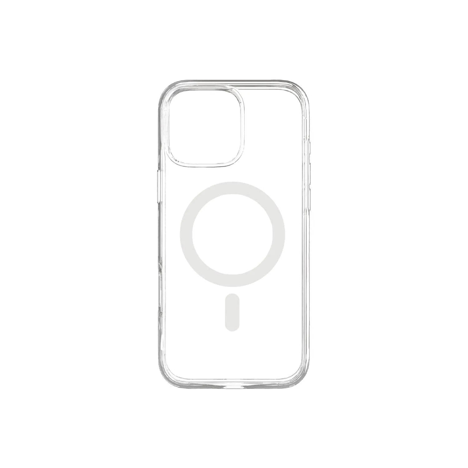 TUNIT ANTISHOCK cover per iPhone 16 Pro Max, MagSafe compatible - Transparent Clear