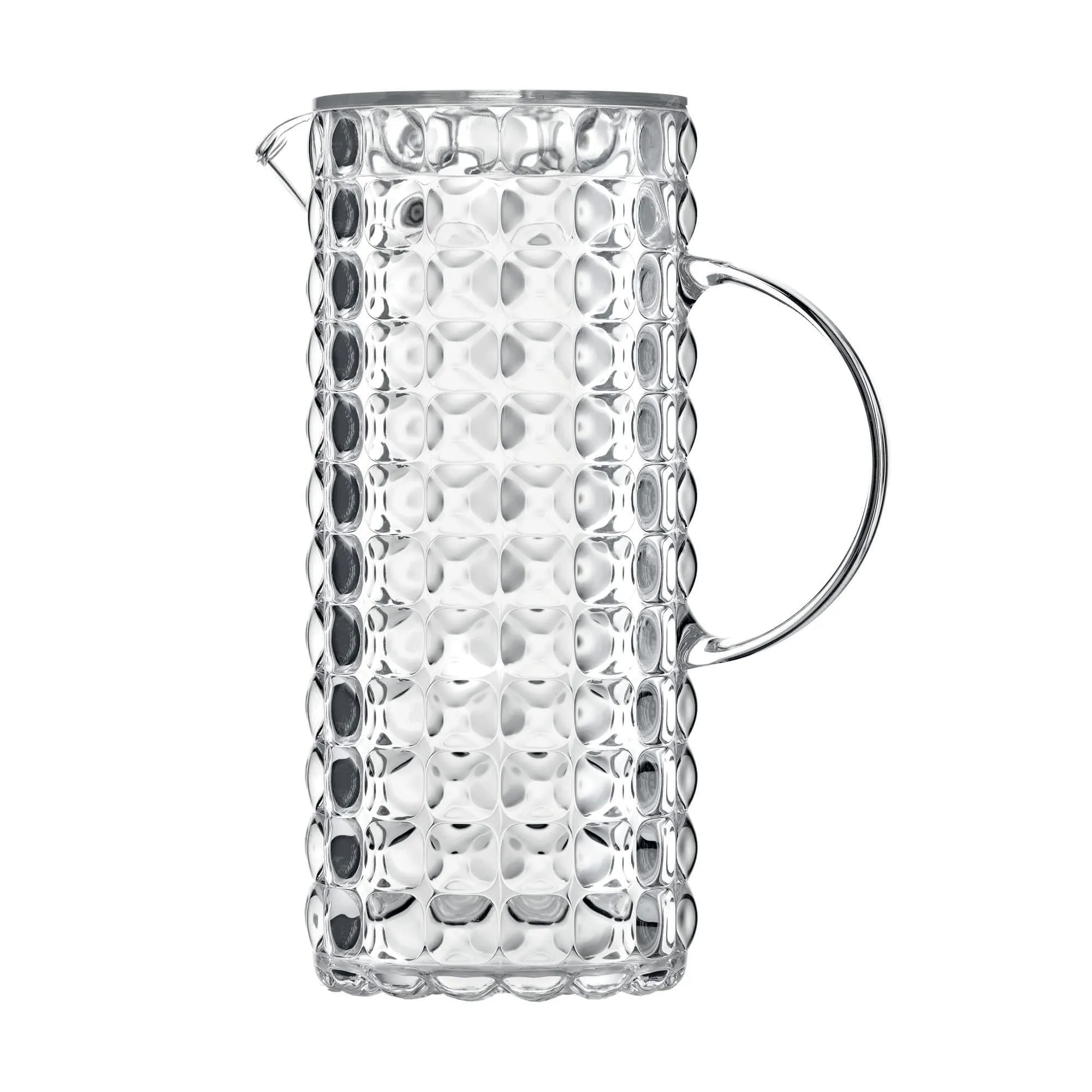 Guzzini - Tiffany, Caraffa con Coperchio - Trasparente, ø 11,5 x 18,5 x h25,5 cm | 1750 cc - 22560000