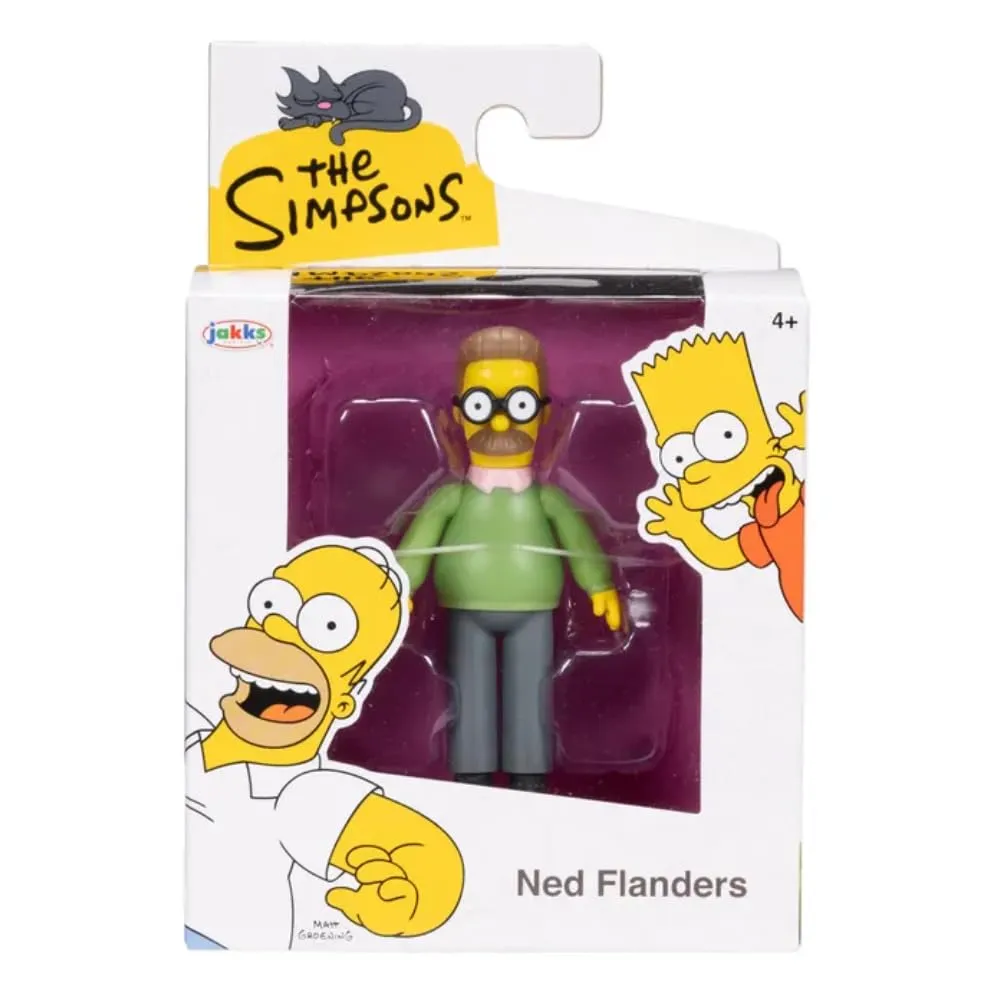 The Simpsons Wave 1 Ned Flanders - Mini statuetta da 6,3 cm