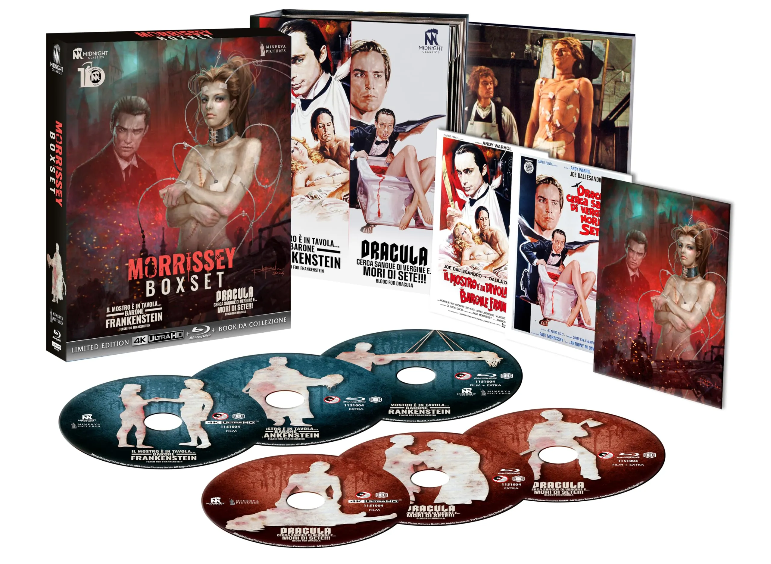 Paul Morrissey Boxset (2 4K UHD + 4 Blu-ray)