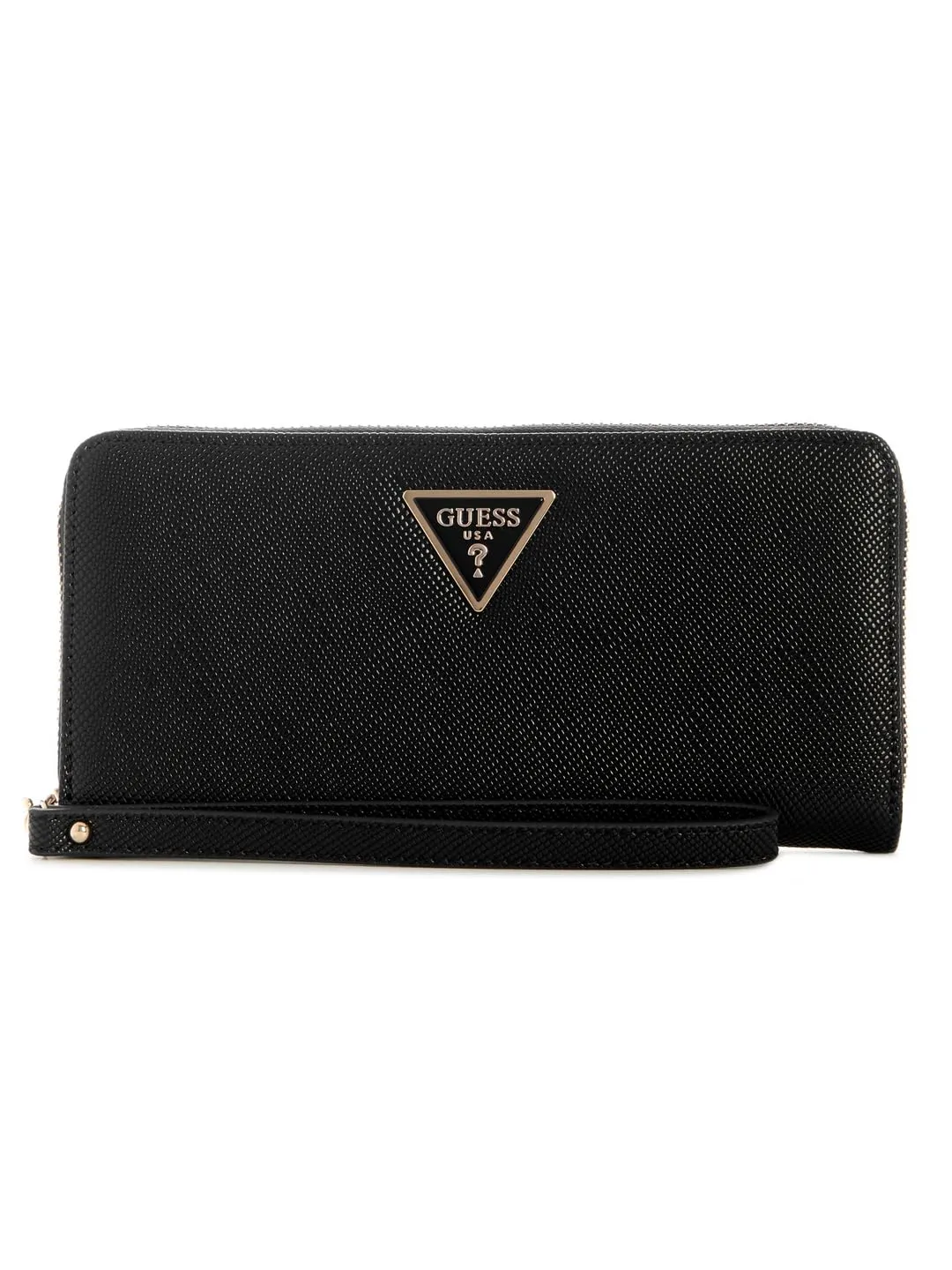 GUESS Laurel II Large Zip Around Wallet L Black