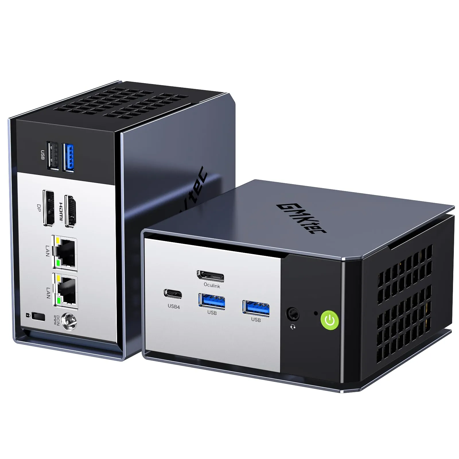 GMKtec M6 Ultra Gaming Mini PC Ryzen 5 7640HS (Aggiornato da 6600H/6800U), 32GB RAM DDR5 1TB SSD Dual NIC LAN 2,5GbE Mini Computer, Triplo Display 4K, WiFi 6, USB4, BT 5.2, DP, HDMI 2.0