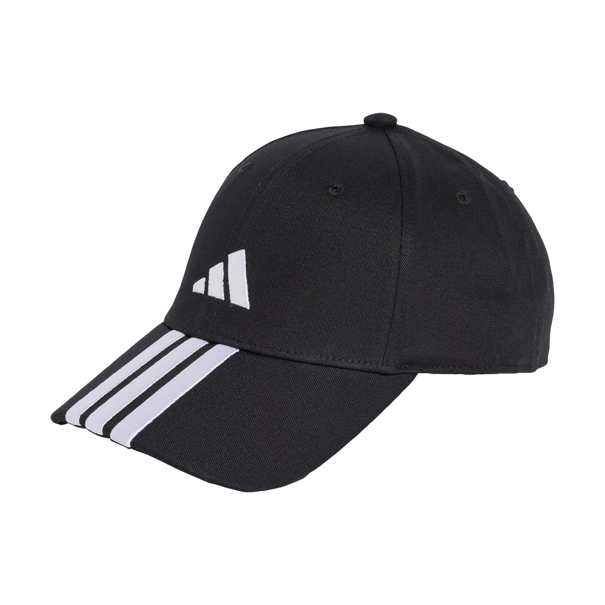 adidas Unisex - Adulto Bball 3S cap New Logo, Black/White, S