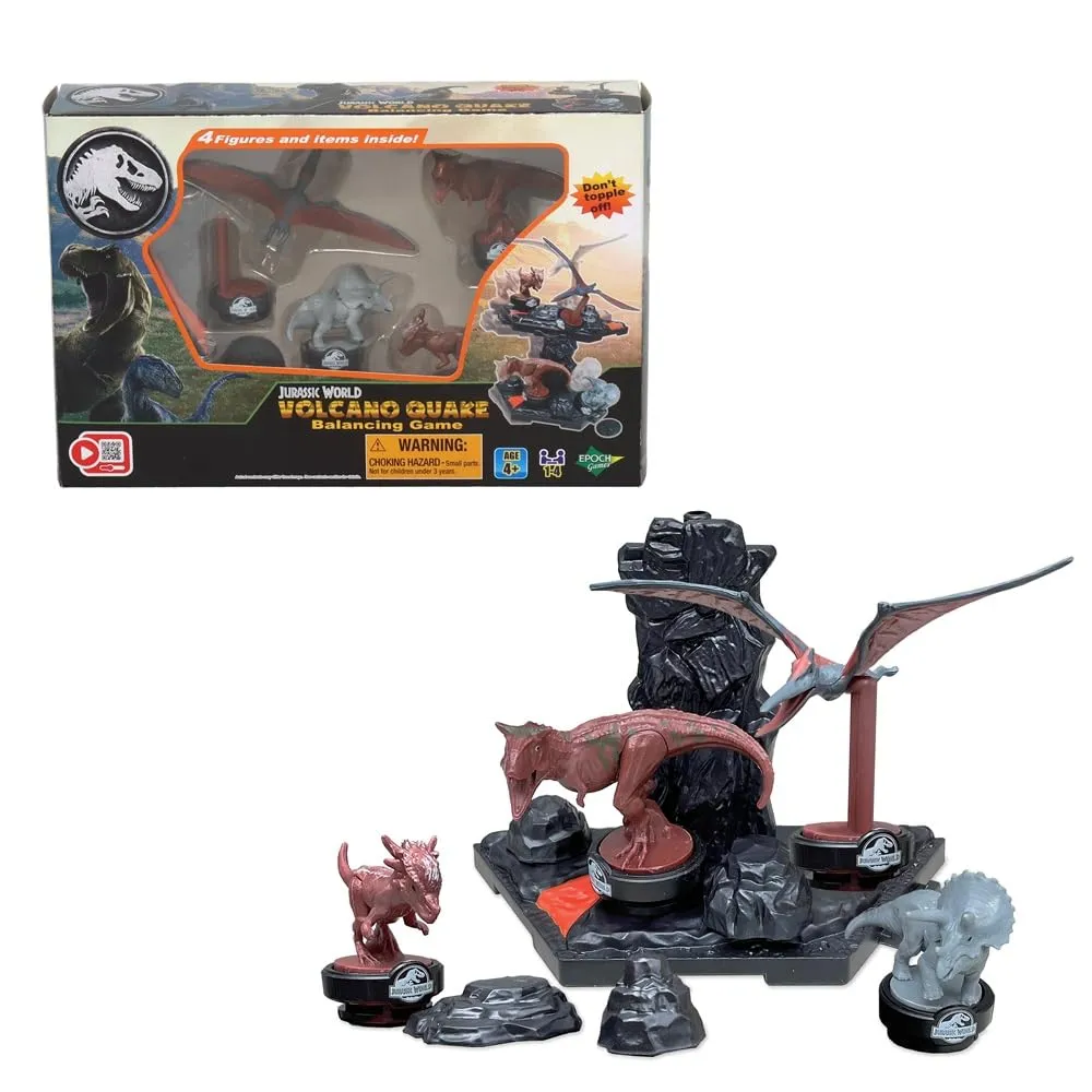EPOCH Games - 7512 Jurassic World Volcano Quake -Balancing Game- - Action Game