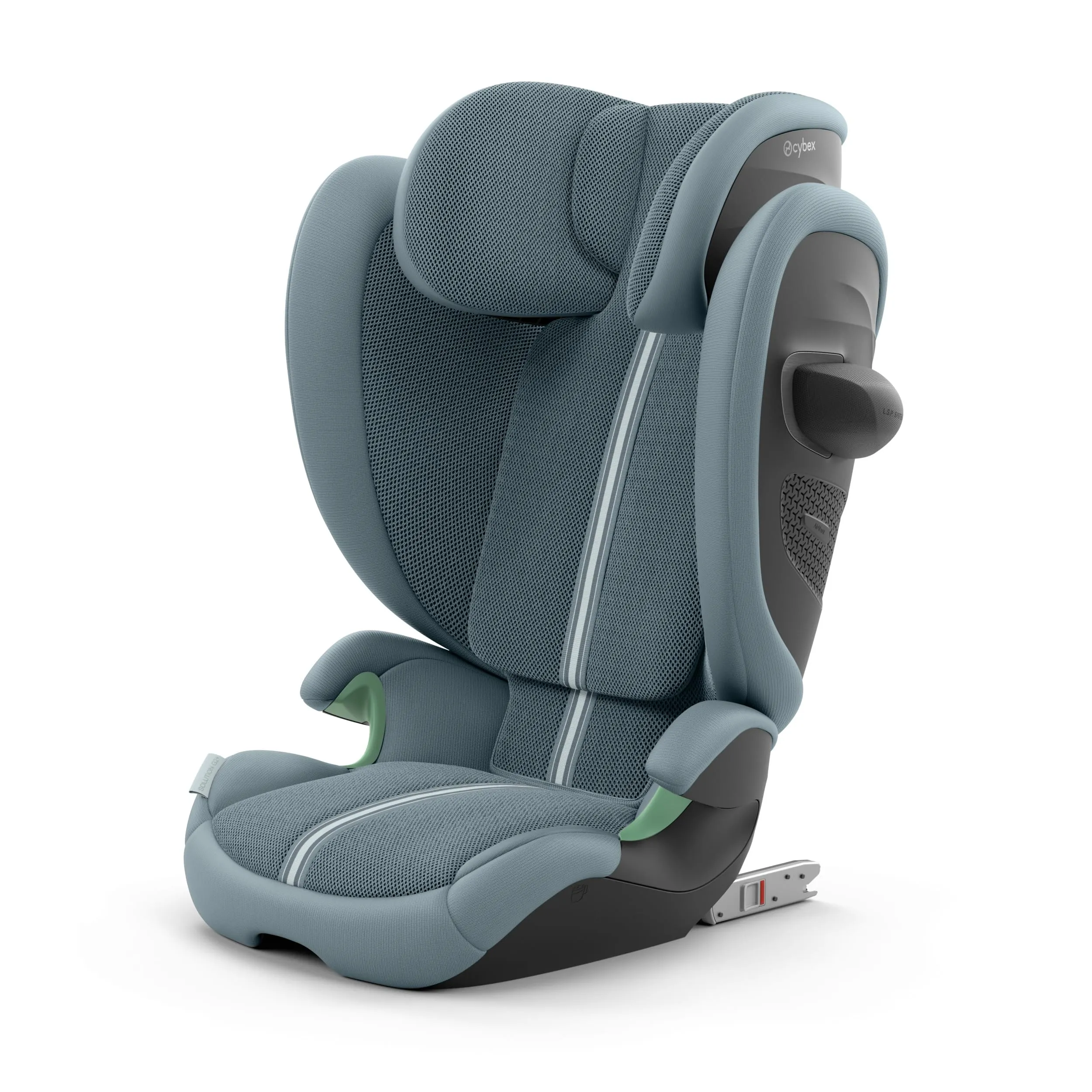 Cybex Solution G2 Plus/Stormy Blue-light blue PU1, Blu tempestoso, Soluzione G2, Plus