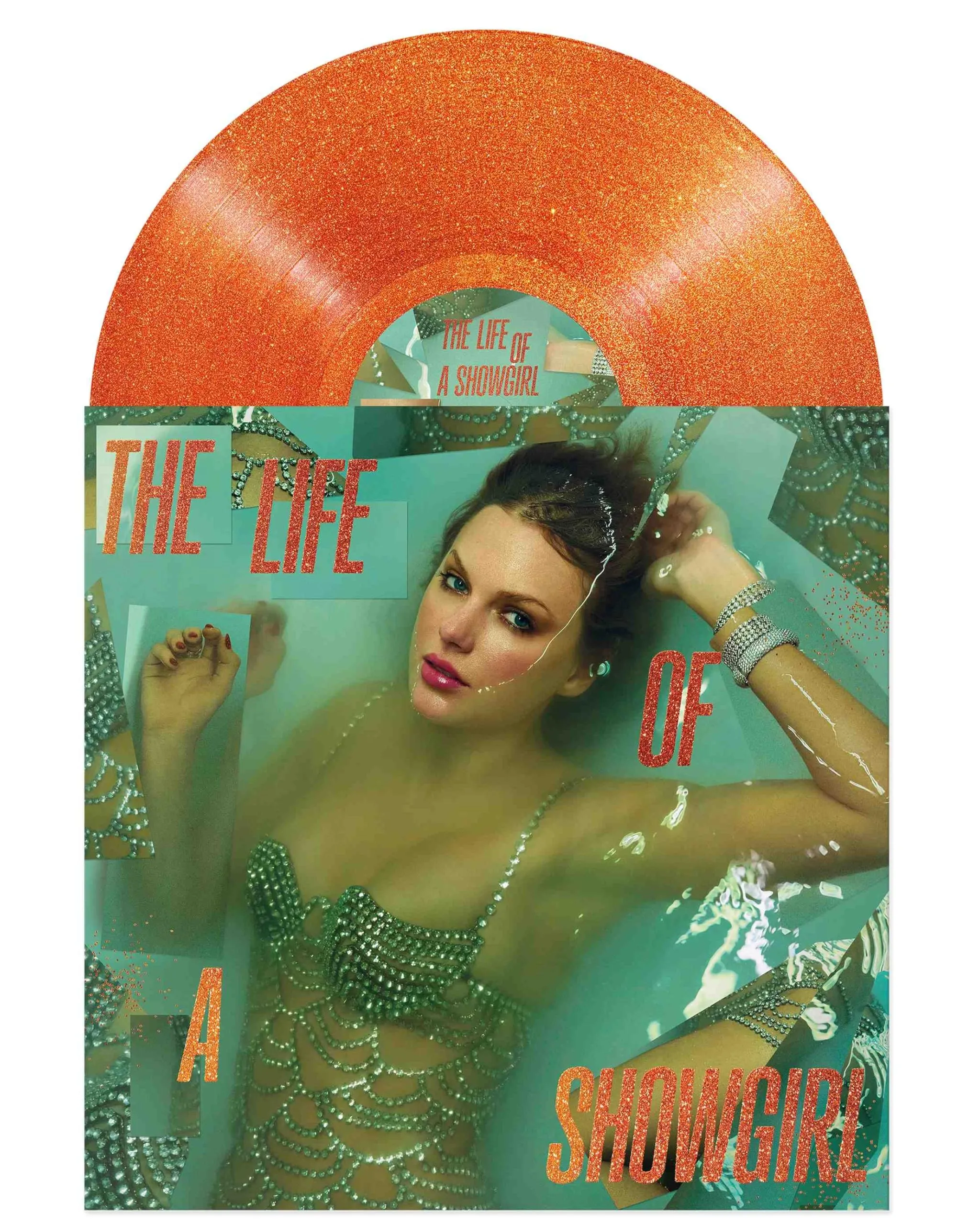 Taylor Swift – The Life of a Showgirl (Vinile Sweat And Vanilla Perfume Portofino Orange Glitter – standard)