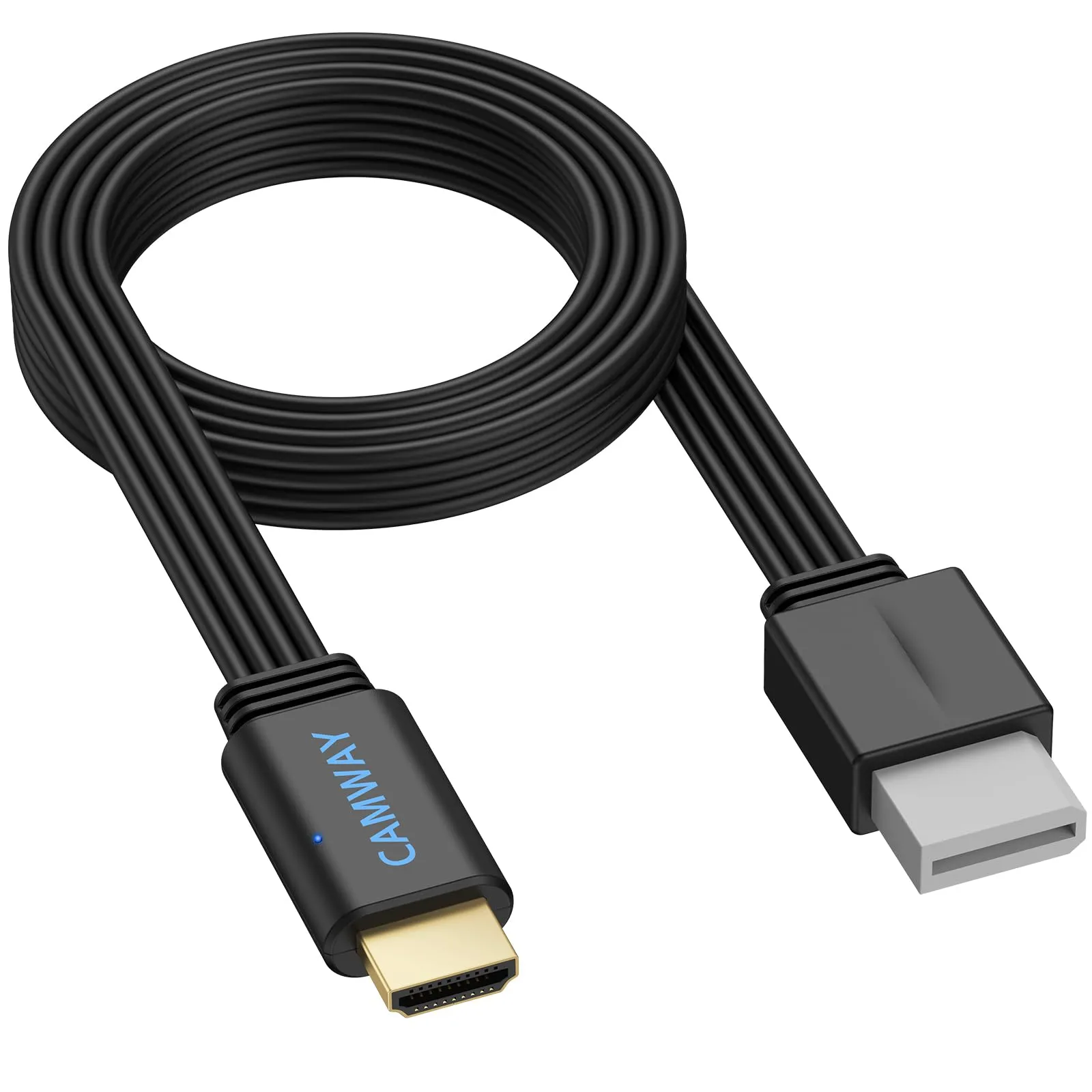 CAMWAY Convertitore da Wii a HDMI 1080P/720P con Cavo da 150 cm,Supporta NTSC 480i/480p, Pal 576i,Adattatore Wii a HDMI per HDTV e Monitor,Plug e Paly,Colore Nero