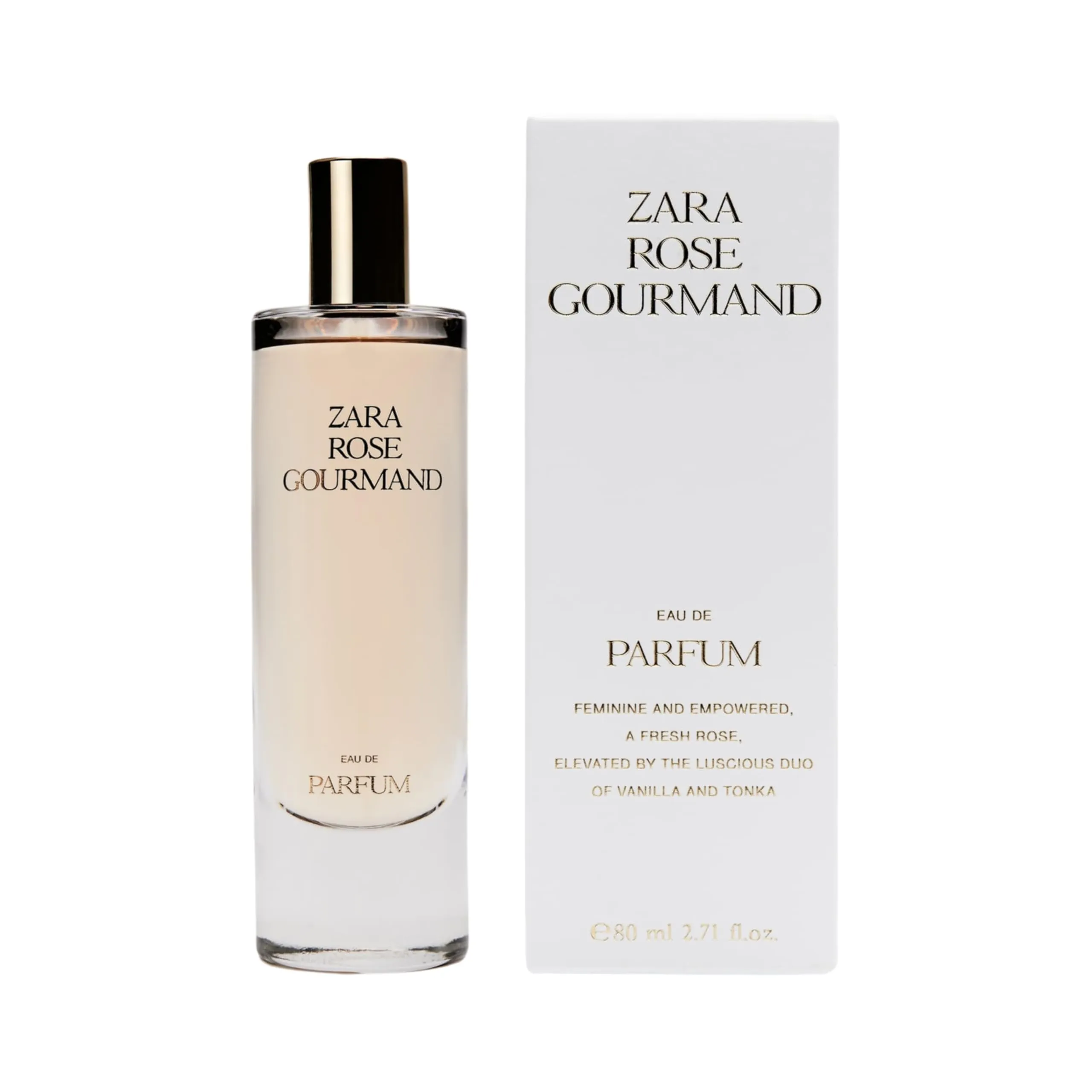 Zara Profumo Rose Gourmand 80 ml Eau De Parfum profumo da donna