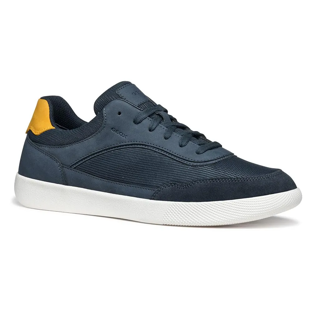 Geox U RIETI A, Scarpe da Ginnastica Uomo, Dk Avio, 43 EU