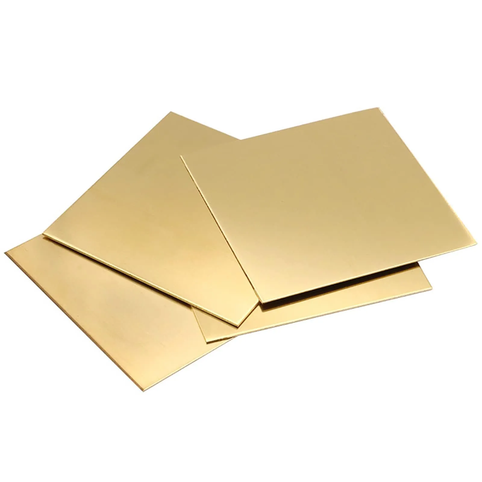 Lamiera lastra in ottone spessore mm 0,5-1-1,5-2-3-4 mm in diverse dimensioni (250x250 mm spessore 1 mm)
