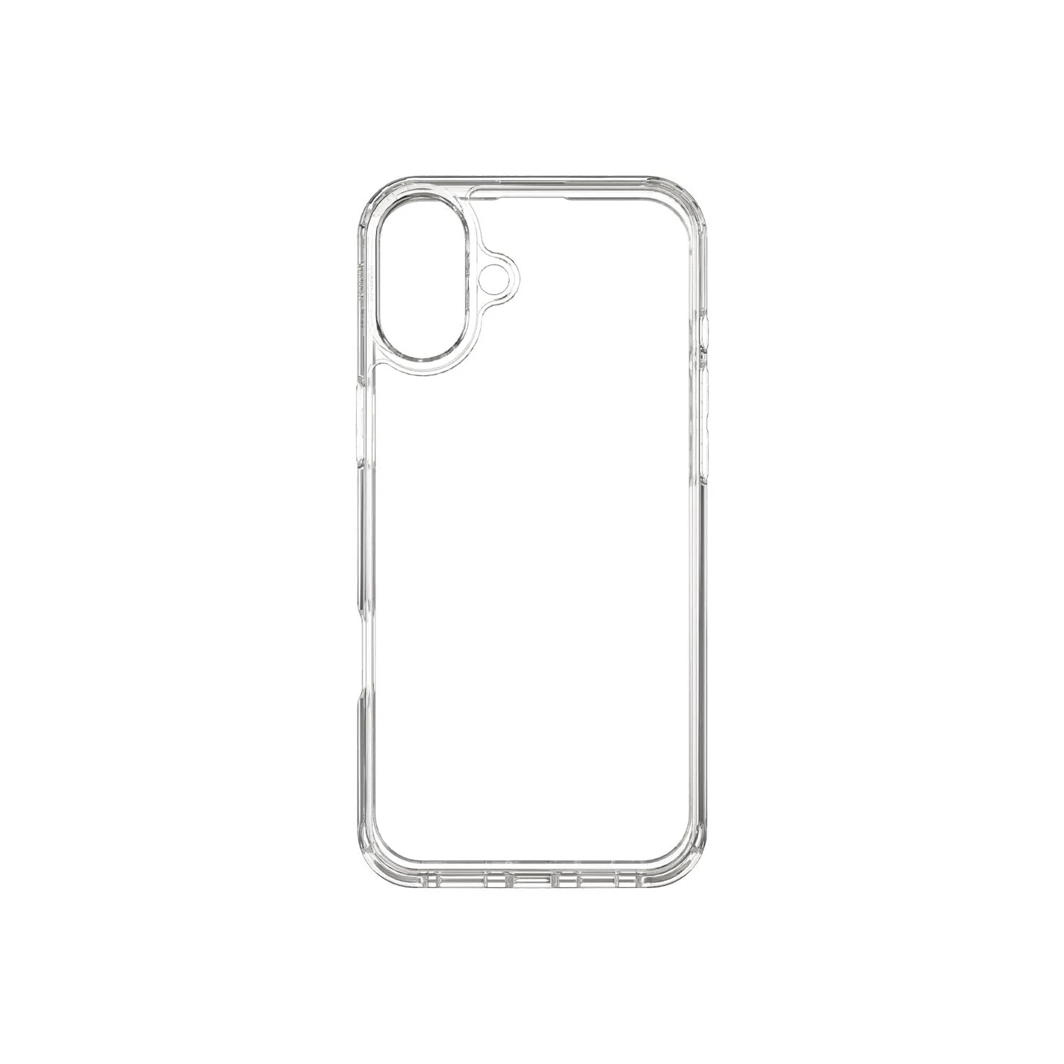 TUNIT CRYSTAL cover per iPhone 16 Plus - Transparent Clear
