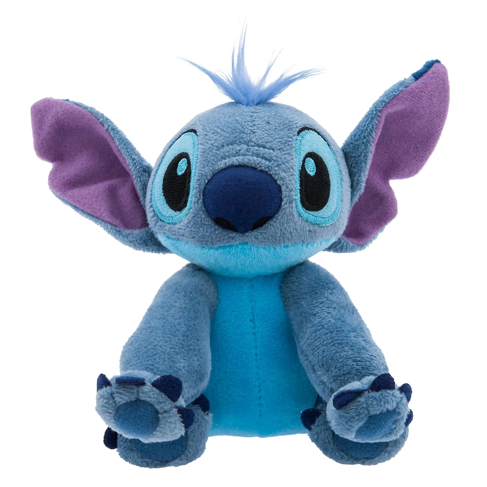 Disney Store Official Mini Peluche Stitch con Imbottitura di Pallini, Lilo & Stitch, 17 cm, Peluche Piccolo da coccolare di Alieno Azzurro, Adatto Anche a Neonati
