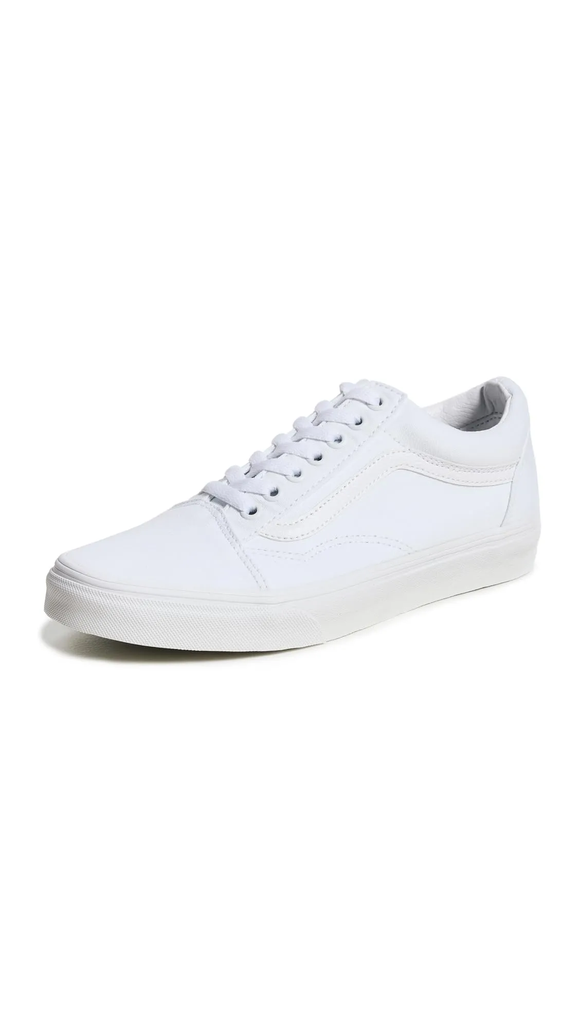 Vans Old Skool (Suede/Canvas), Sneaker Unisex - Adulto, Bianco True White, 43 EU