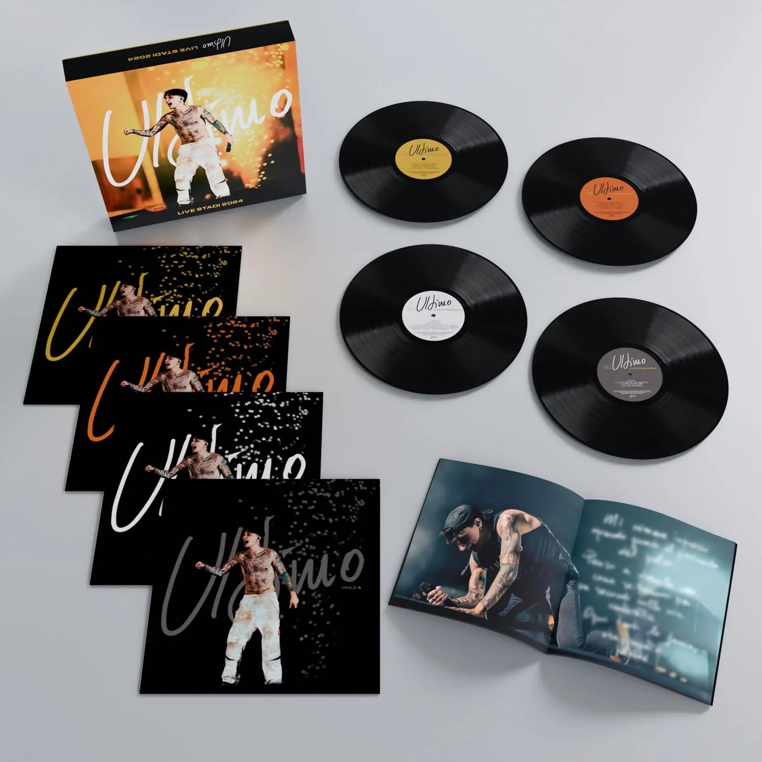 ULTIMO LIVE STADI 2024 - Box Quadruplo Vinile