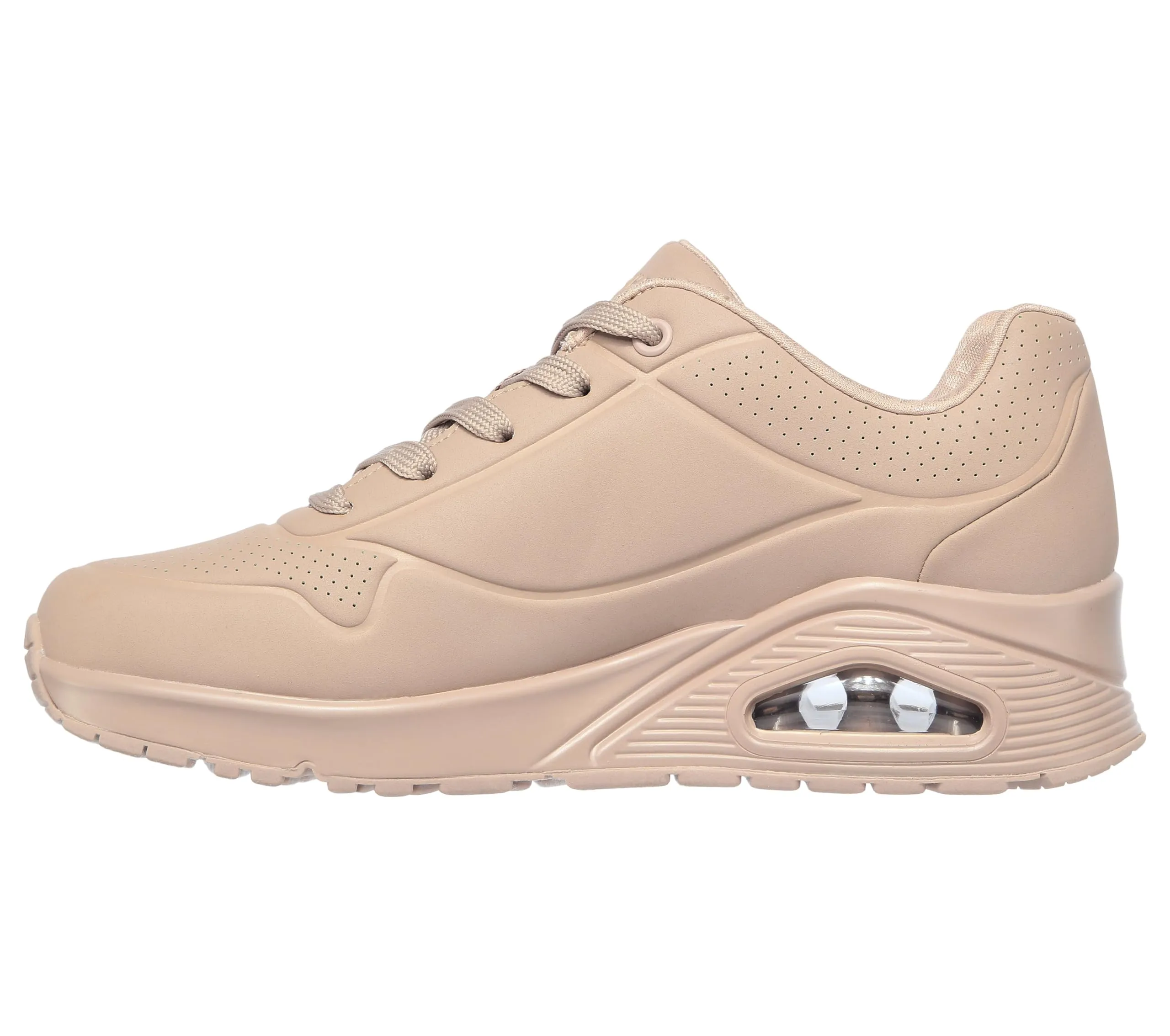 Skechers Uno Stand On Air, Sneaker Donna, Sand Durabuck, 39 EU