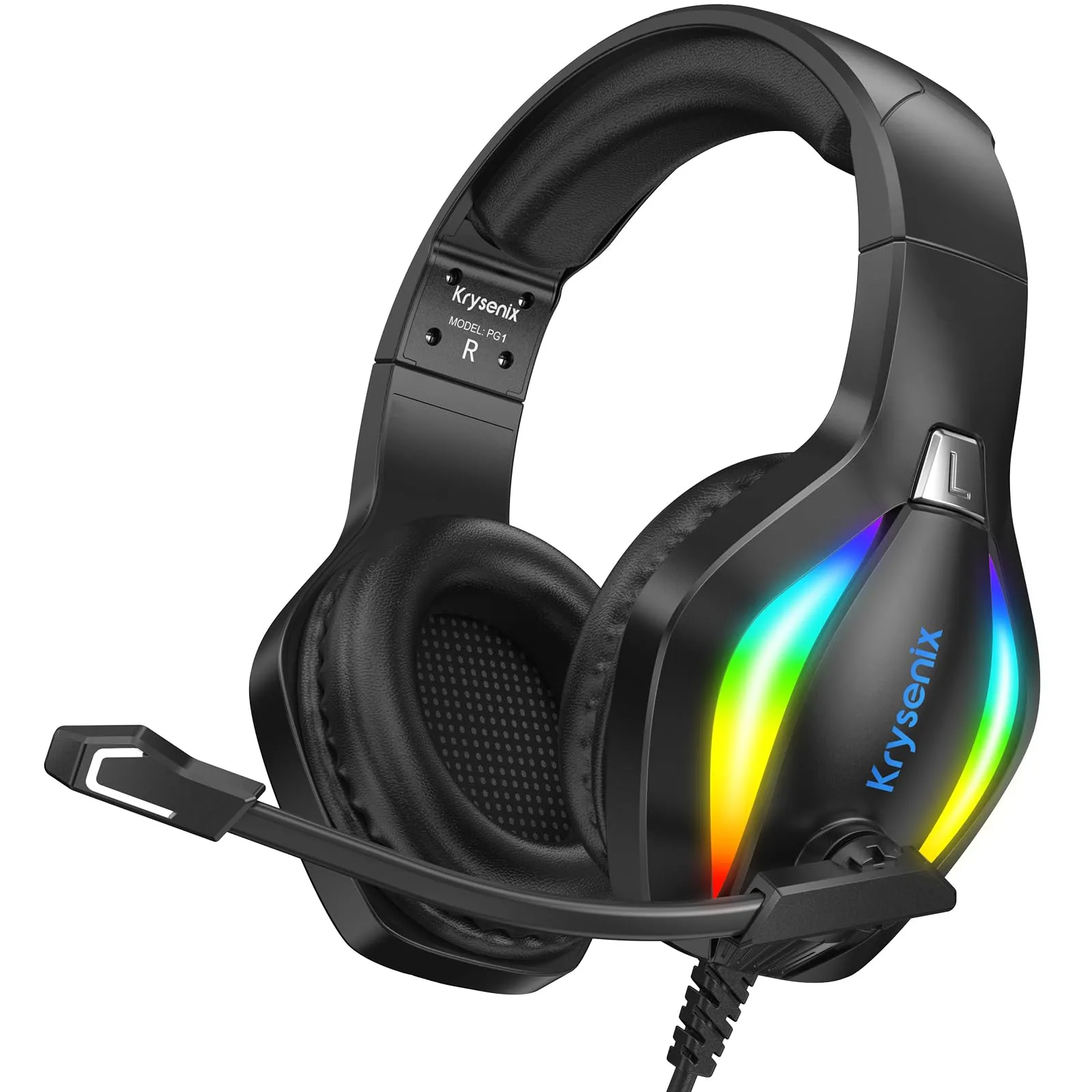 Krysenix PG1 Cuffie Gaming per PS4, PC, Xbox, Nintendo Switch