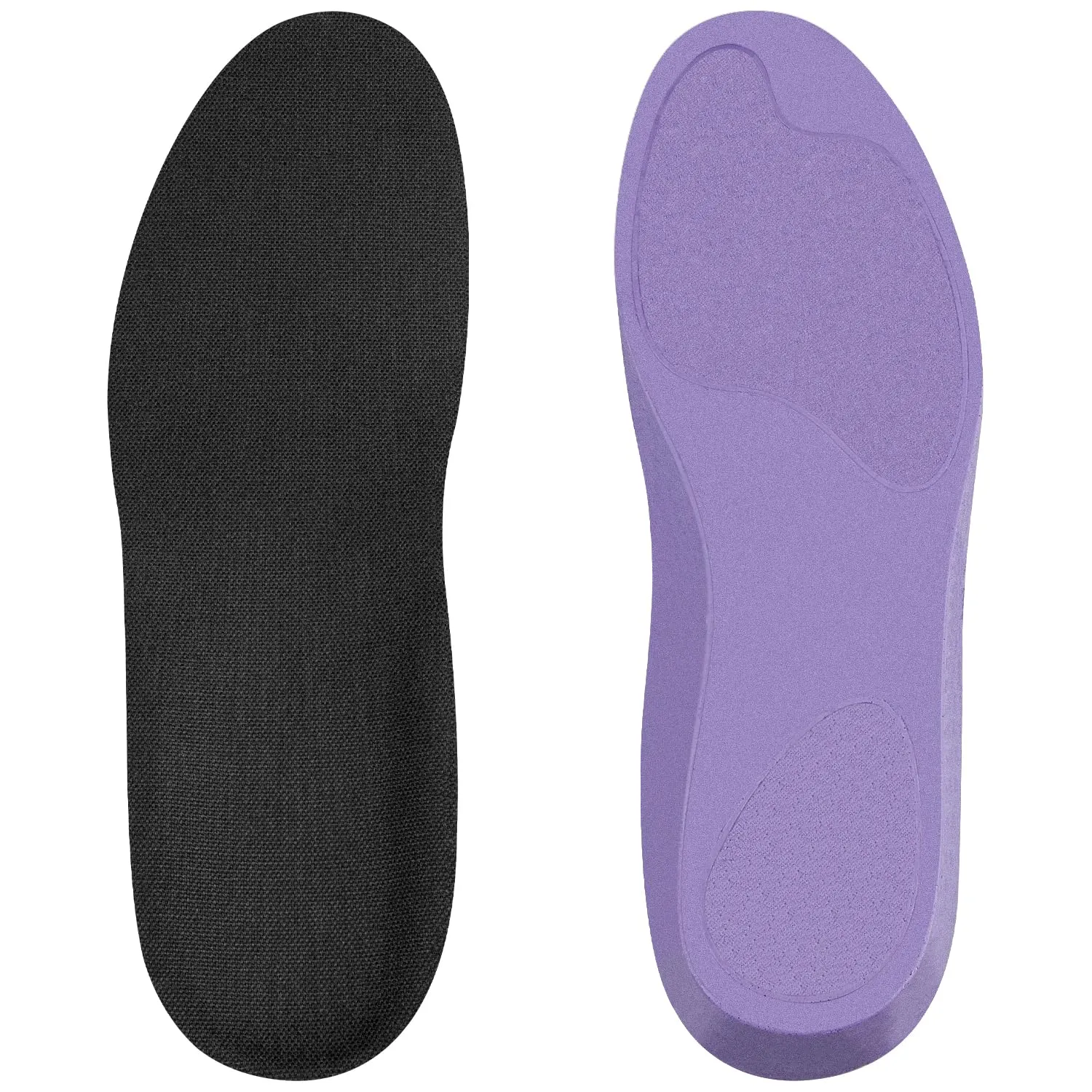 Endoto Solette per Vans scarpe, inserti di ricambio per scarpe da skate da uomo e donna, interne ammortizzate per comfort e sollievo dal dolore ai piedi - 44.5 EU