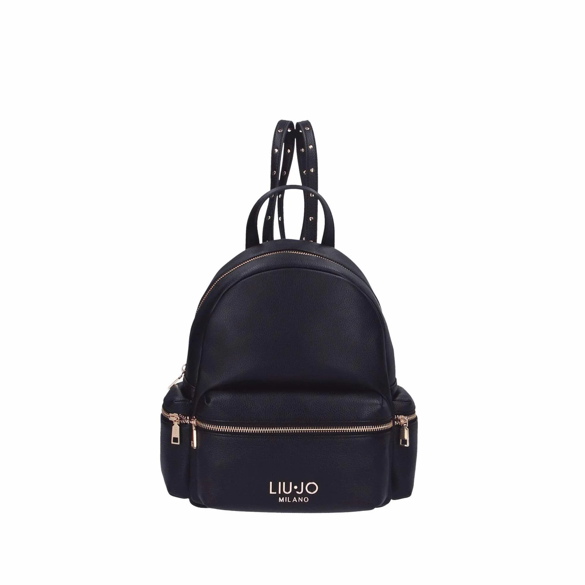 LIU JO Zaino casual comodo, pratico e capiente con chiusura zip. Possiede una tasca interna, una frontale e due laterali chiuse con zip. Spallacci regolabili con borchie 27 x 13 x 29 cm Non definito 2