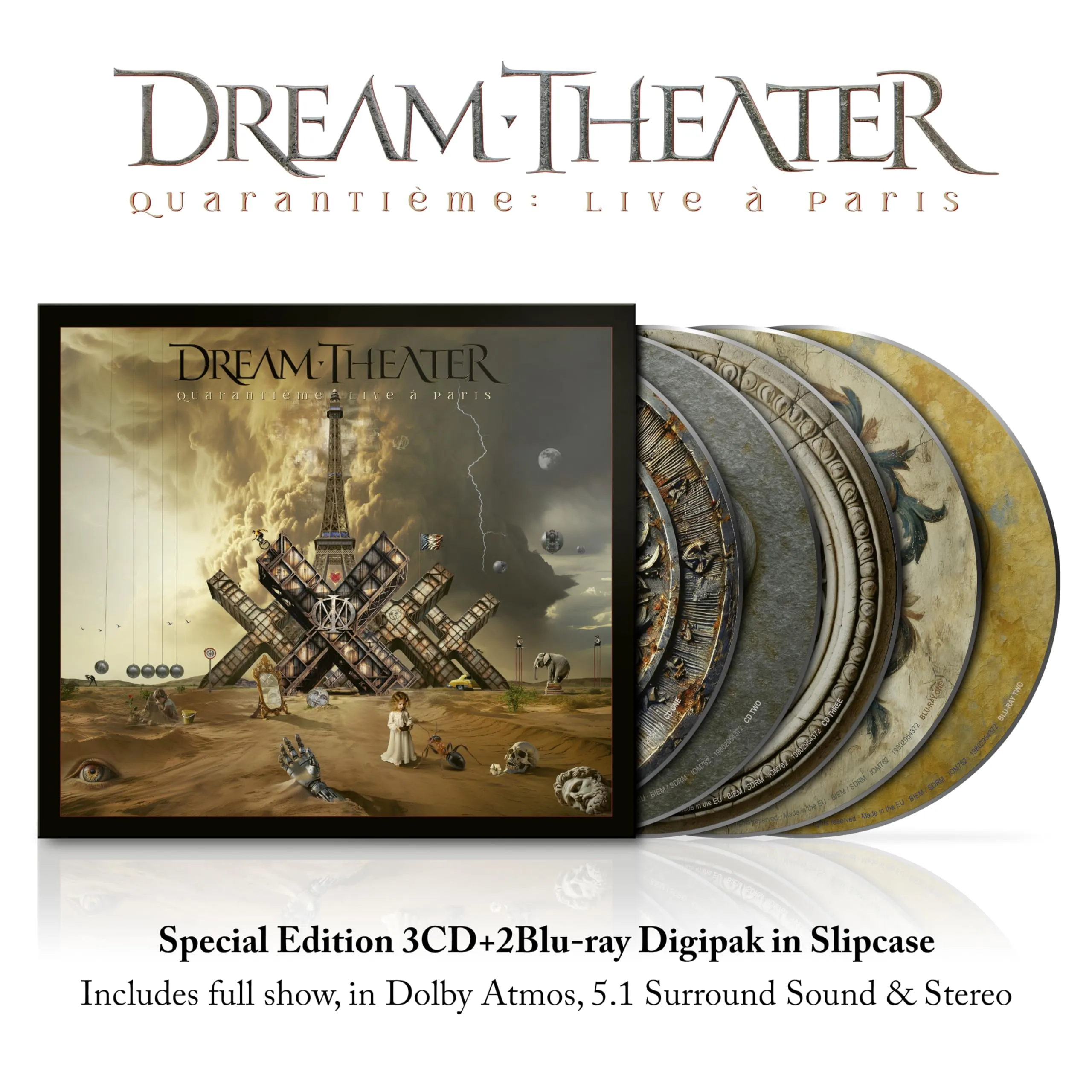Quarantième: Live à Paris [3 CD + 2 BR]