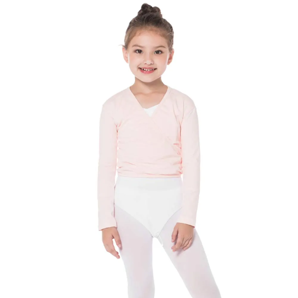 Maglioncino da Balletto Cotone Giacca Danza per Bambini e Donne Rosa S
