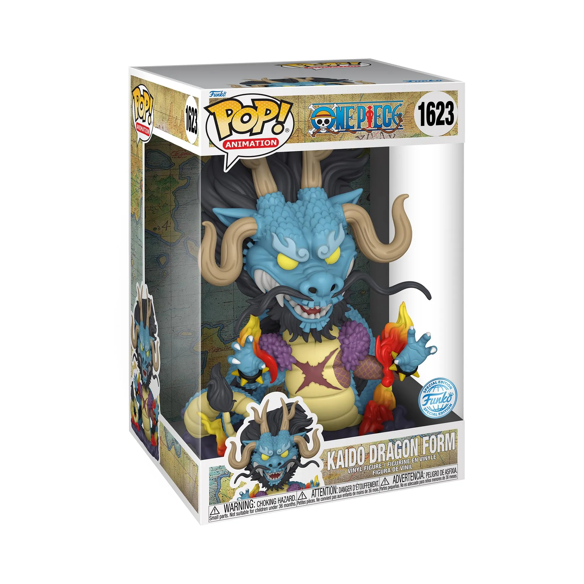 Funko POP! Jumbo: One Piece - Kaido As Dragon - Figura in Vinile da Collezione - Idea Regalo - Merchandising Ufficiale - Giocattoli per Bambini e Adulti - Anime Fans