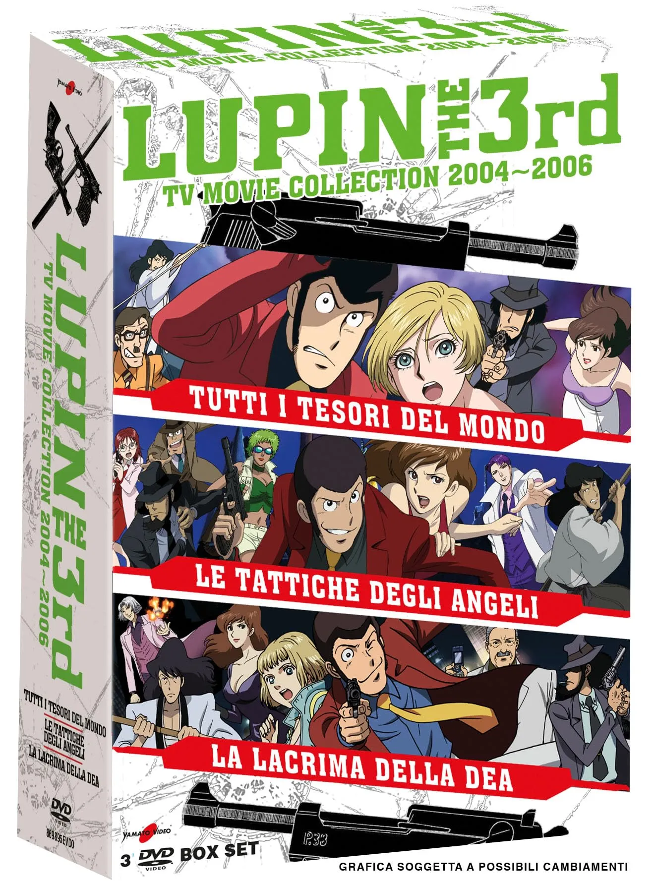 Lupin III - Tv Movie Coll. "2004 - 2006" - (3 Dvd)