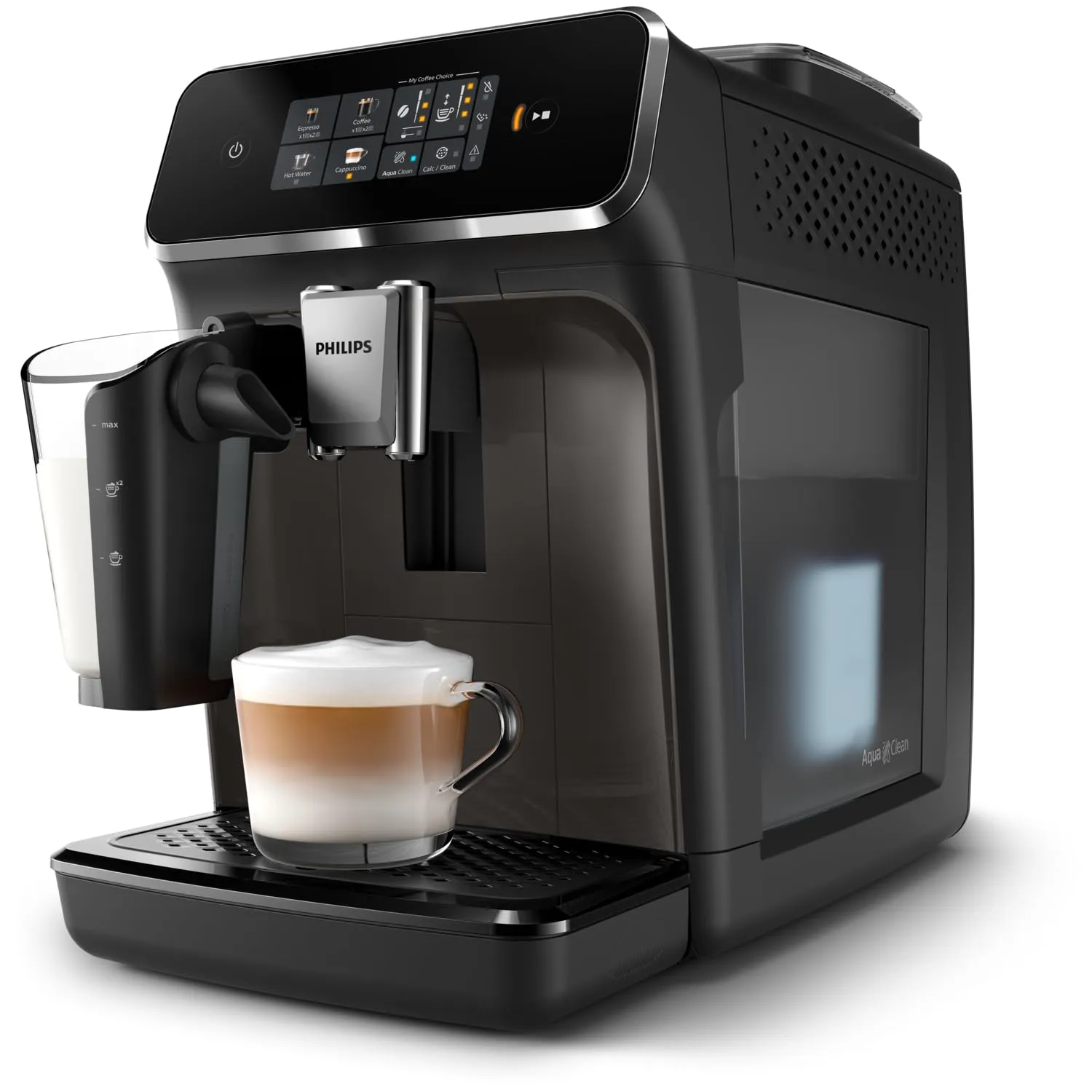 Philips Serie 2300 EP2334/10 Cafetera Automática con Molinillo y Depósito para Leche 15 Bar