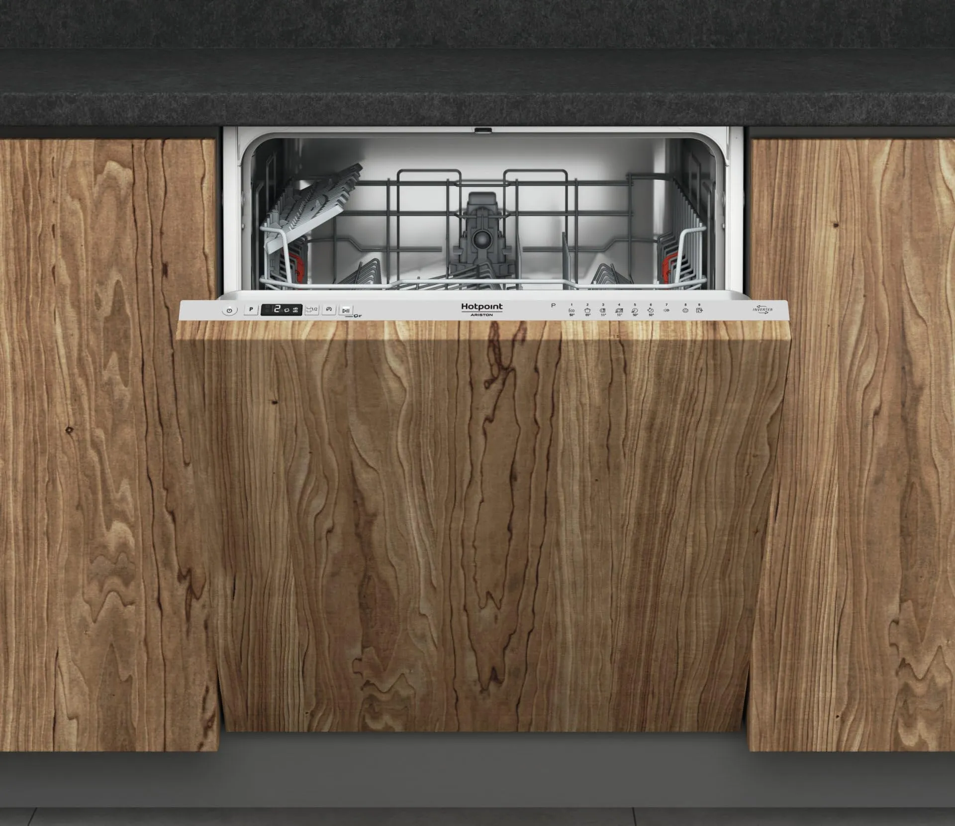 HOTPOINT LAVASTOVIGLIE H2I HD526 AS INCASSO SCOMPARSA TOTALE NO PANNELLO 14 COPERTI 9 PROGRAMMI CLASSE E