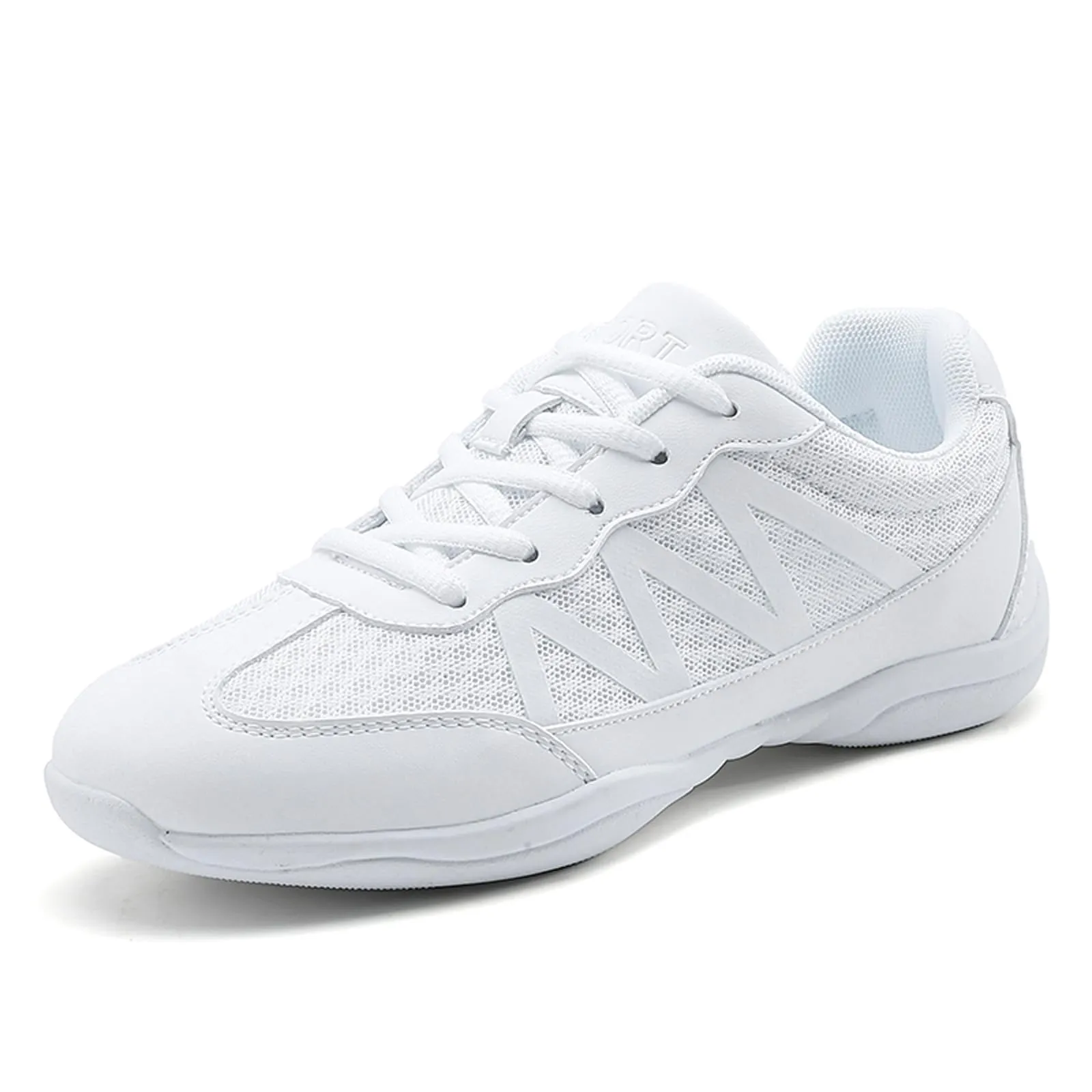 Scarpe da Ginnastica da Donna Cheerleader, da Donna, per Allenamento Atletico, Tennis, Camminata, Competizione, Bianco 39 EU