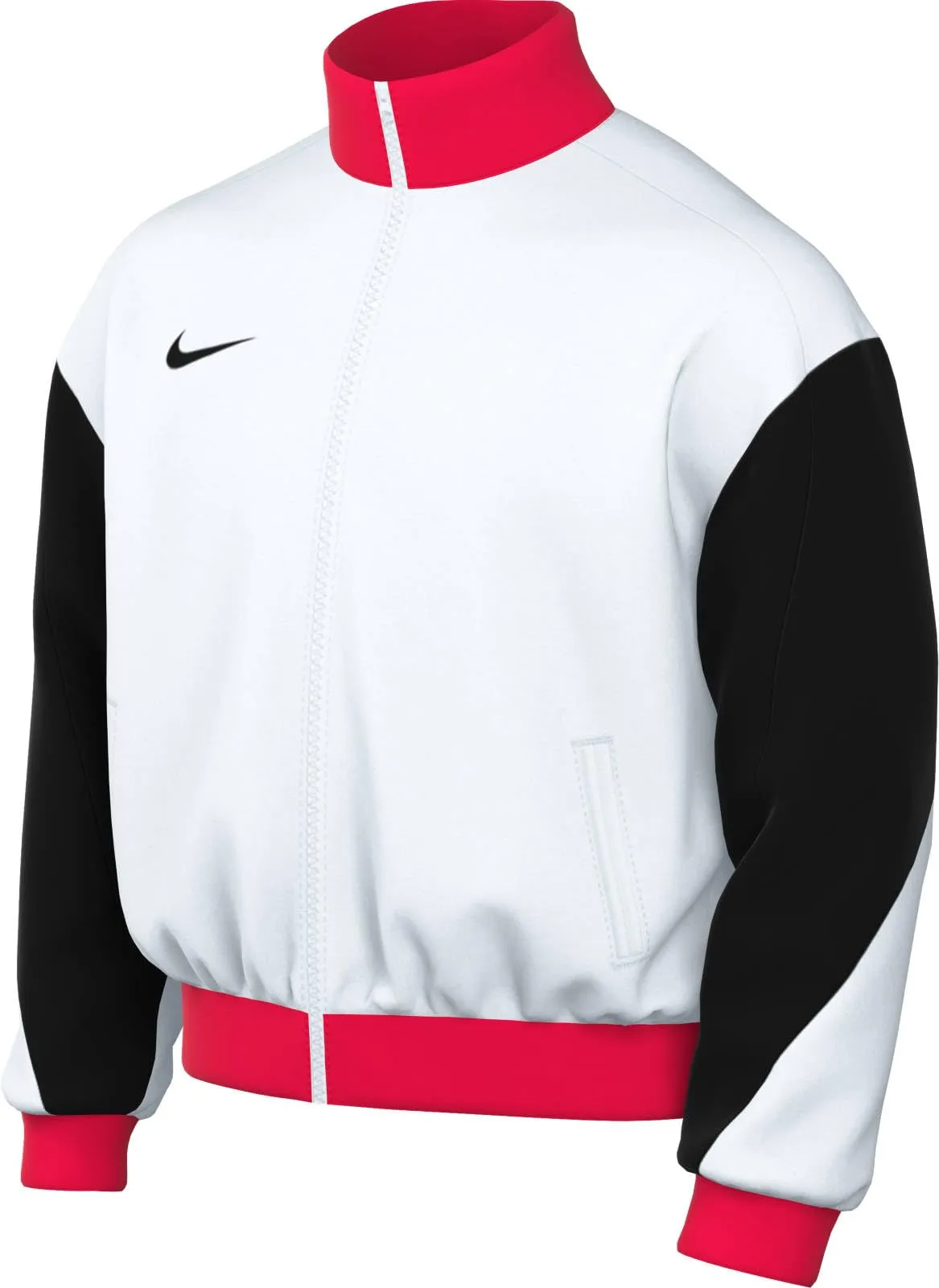 NIKE FD7681-100 Nike Dri-FIT Academy Pro 24 Track Jacket K Giacca Uomo WHITE/BLACK/BRIGHT CRIMSON/BLACK Taglia M
