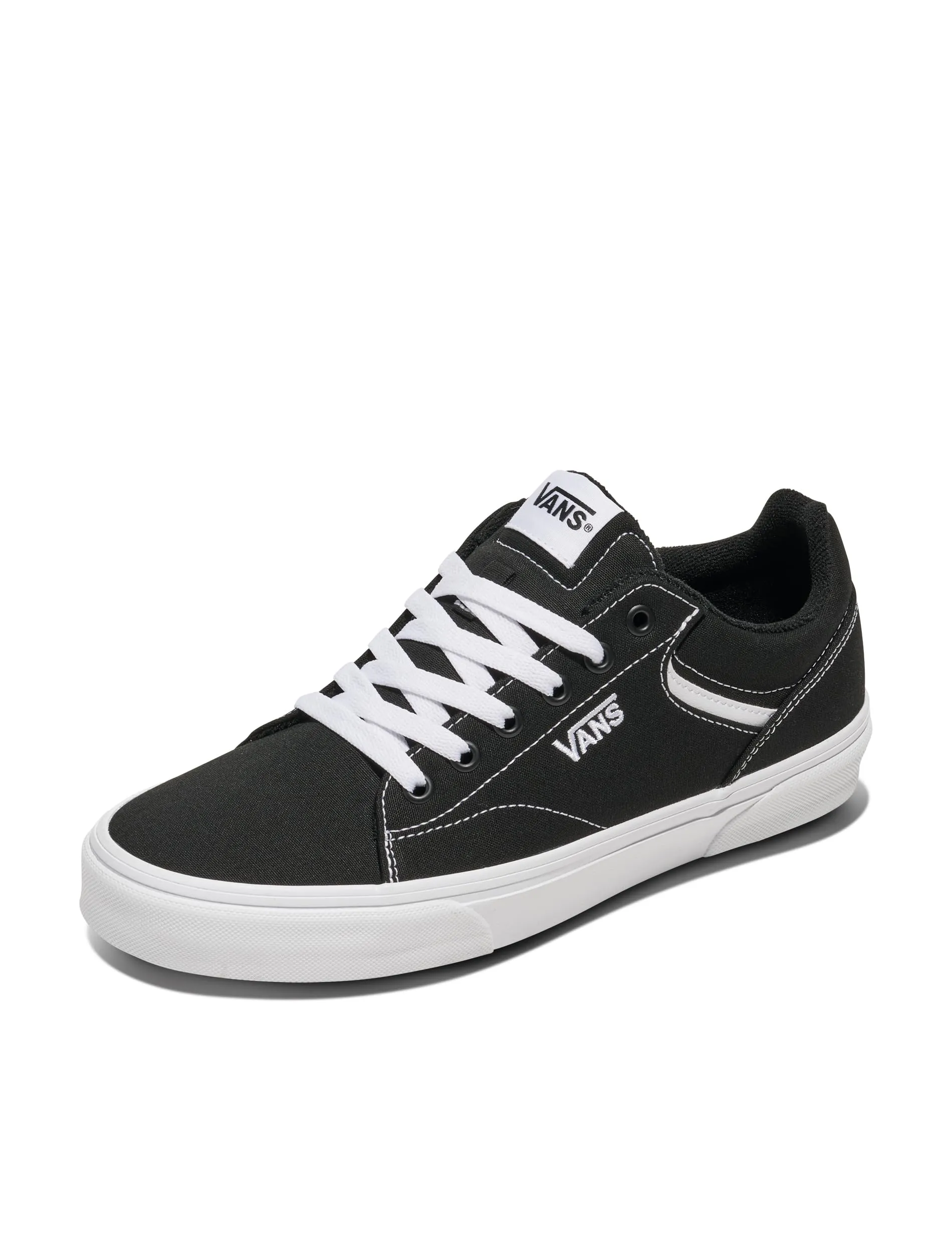 Vans Seldan, Sneaker Uomo, Canvas Black White, 41 EU