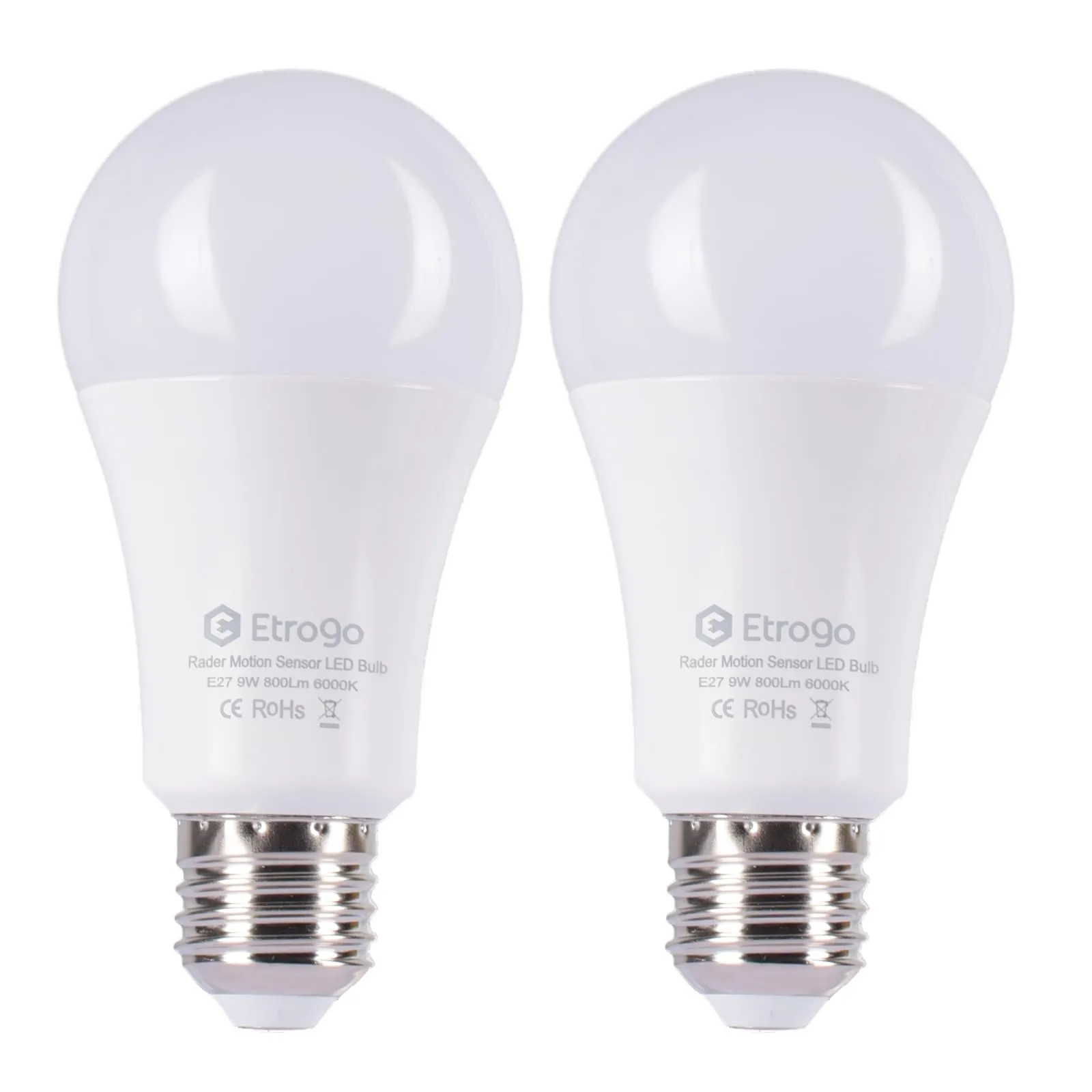 Etrogo Lampadina LED con Sensore di Movimento