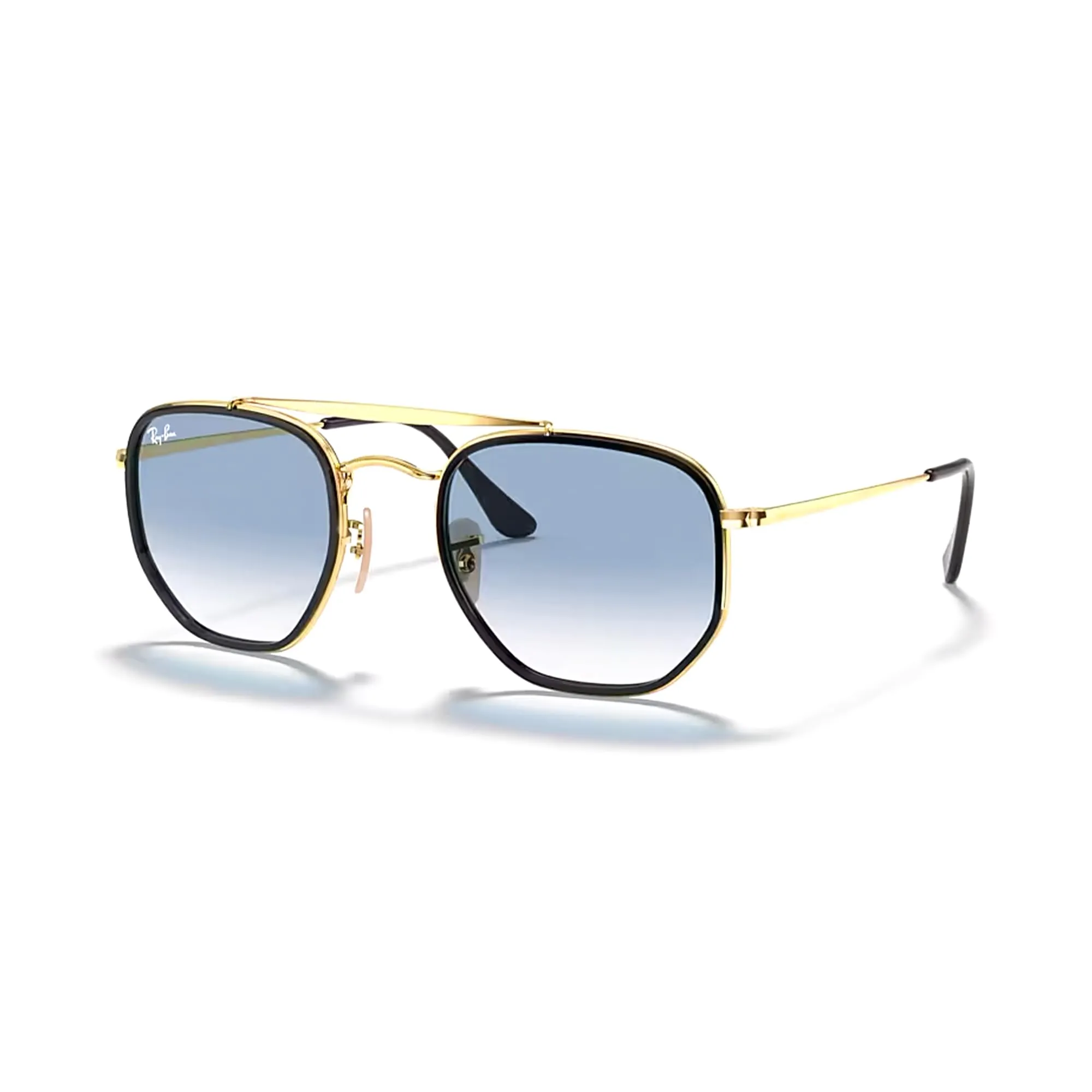 Ray-Ban 0RB3648M Occhiali da Sole, Marrone (Gold), 52 Unisex-Adulto